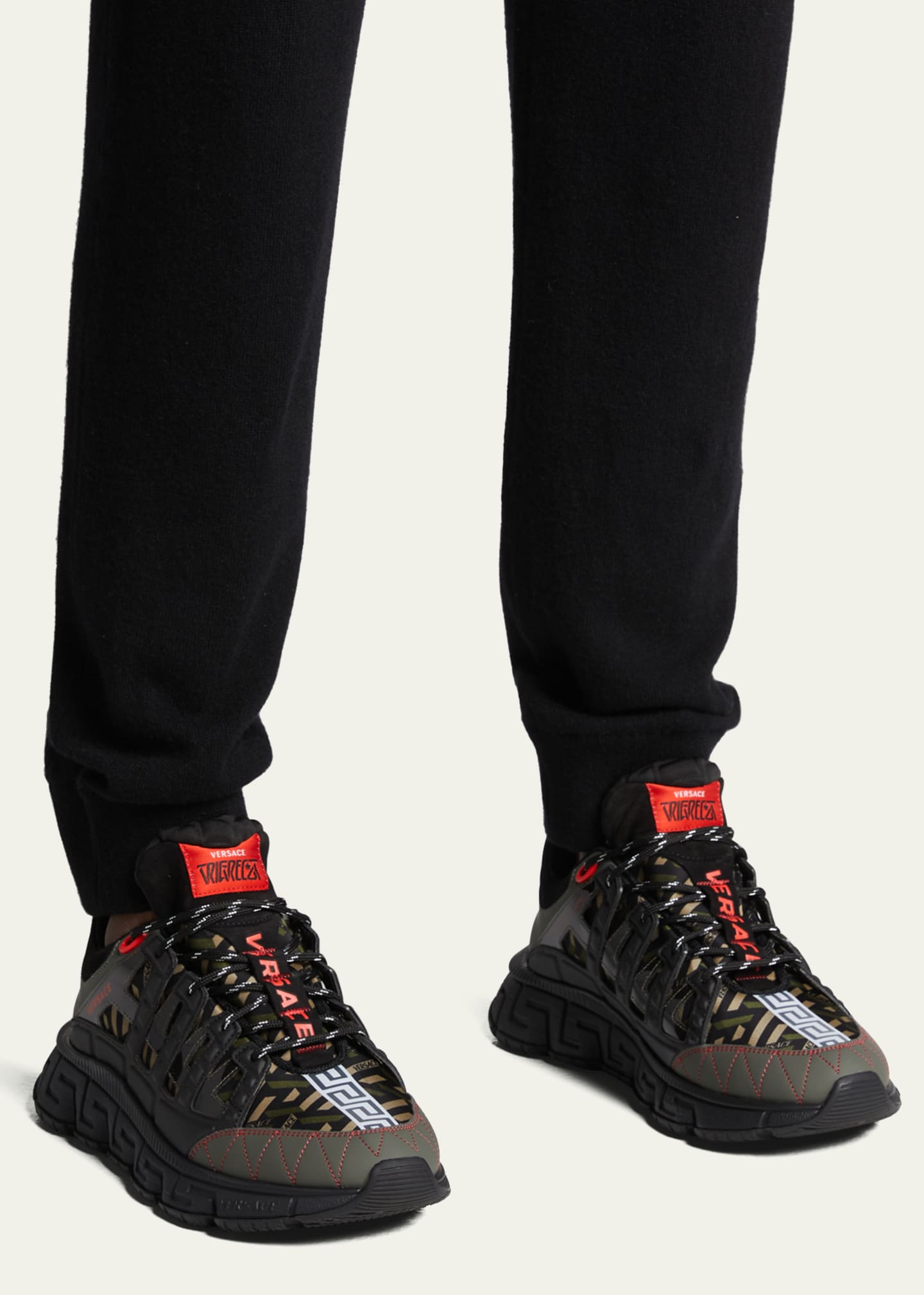 versace mens trainers
