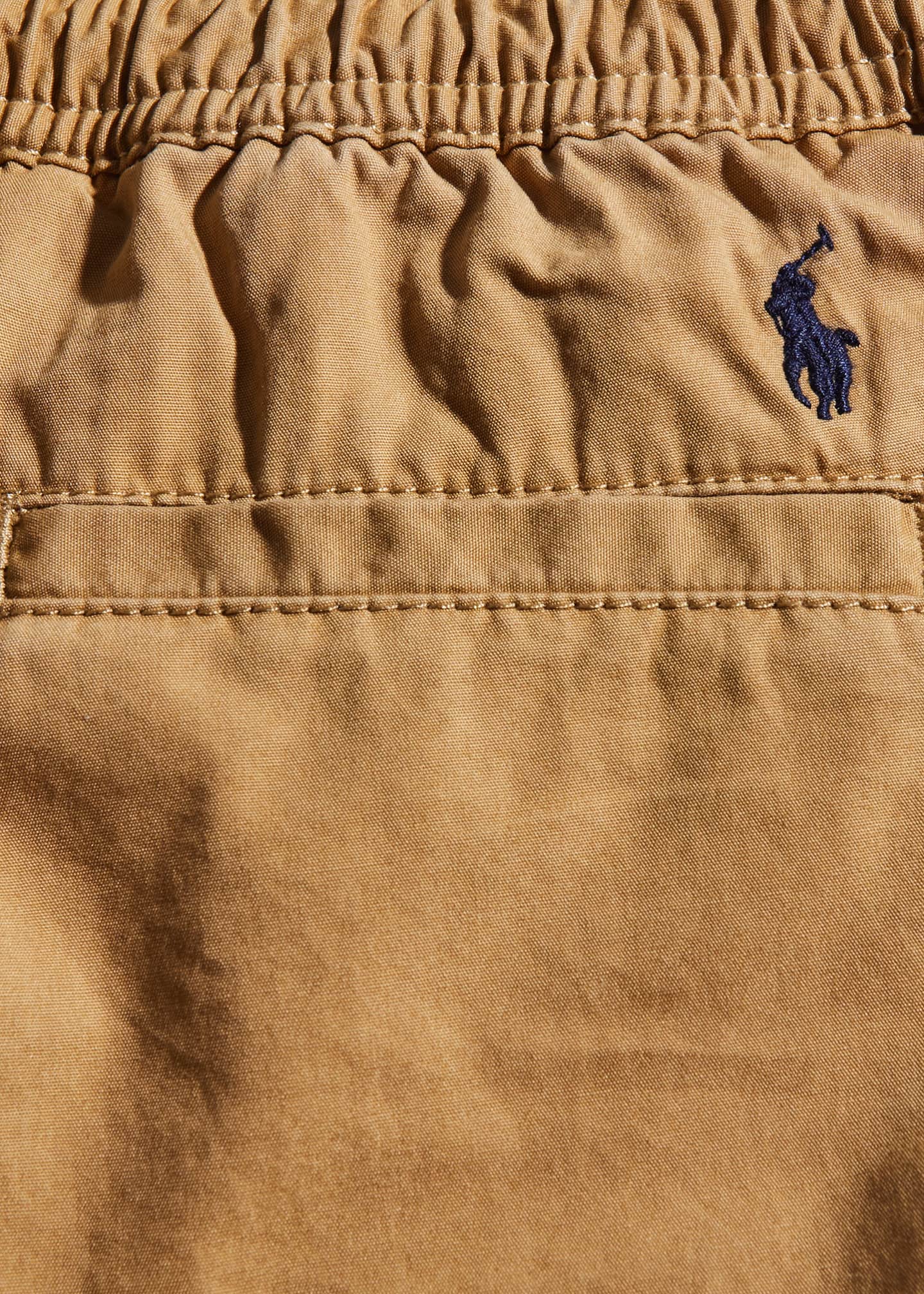 Ralph Lauren Childrenswear Boy's Poplin Jogger Pants, Size 2-6 Image 3 of 3