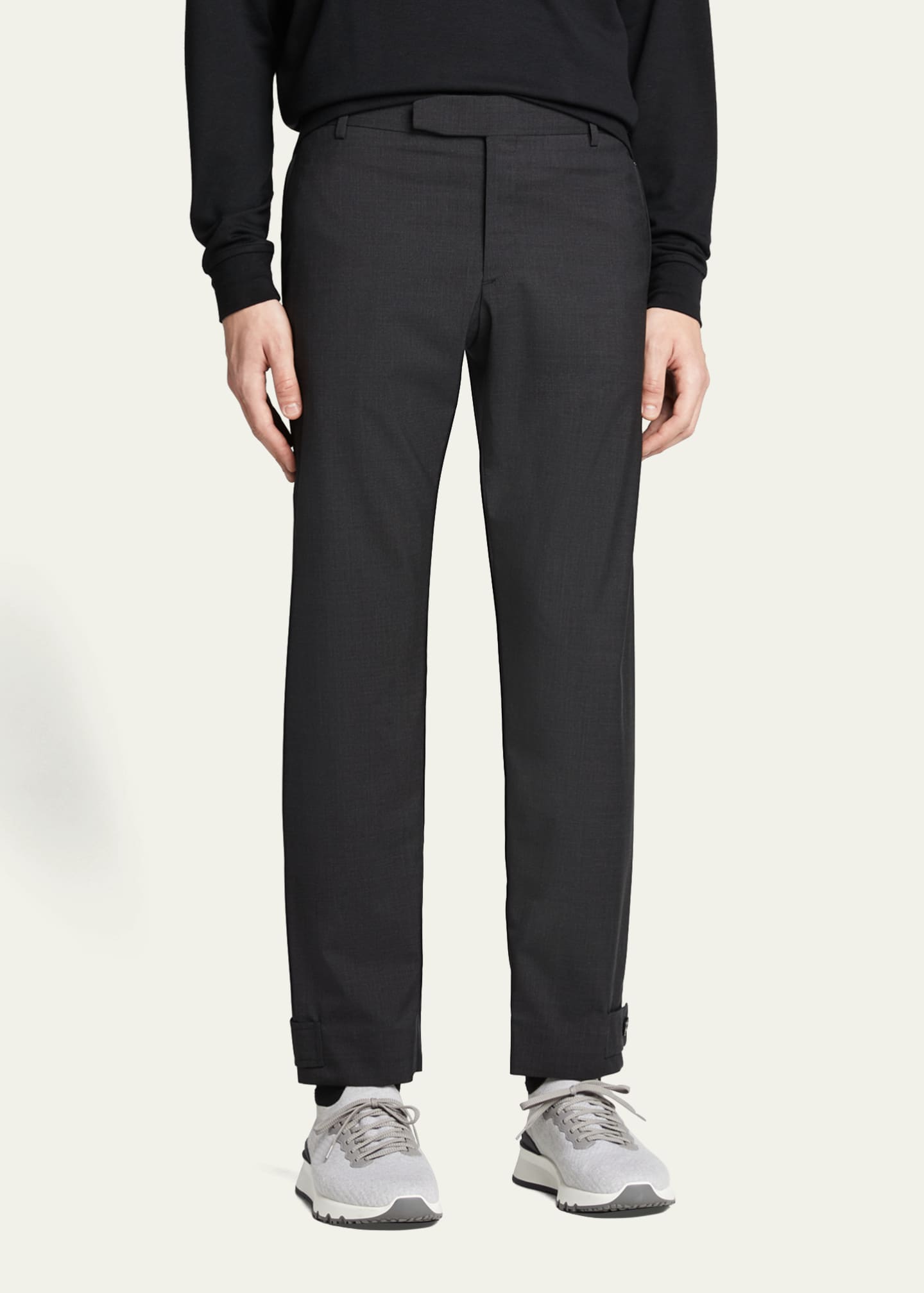 Brioni Men's Toldeo Wool Trousers Image 4 of 5