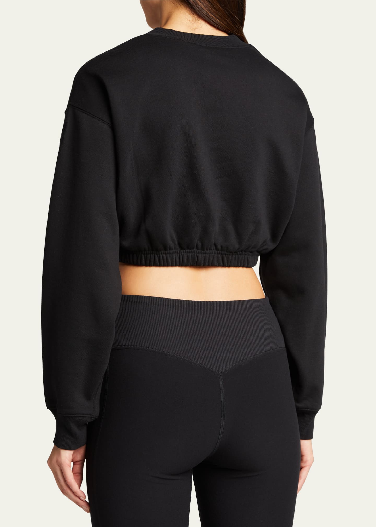 Alo Yoga Devotion Pullover Fleece Crop Top