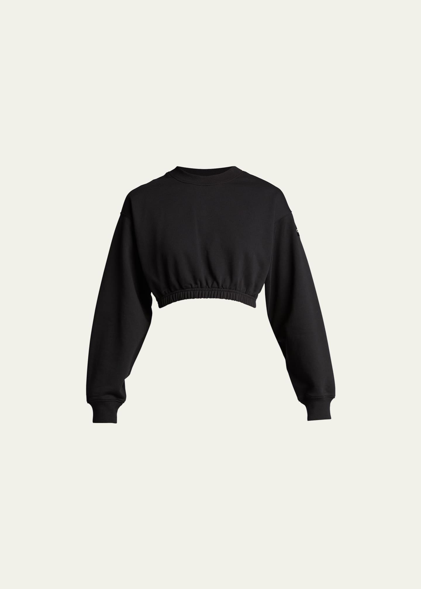 Alo Yoga Devotion Pullover Fleece Crop Top - Bergdorf Goodman