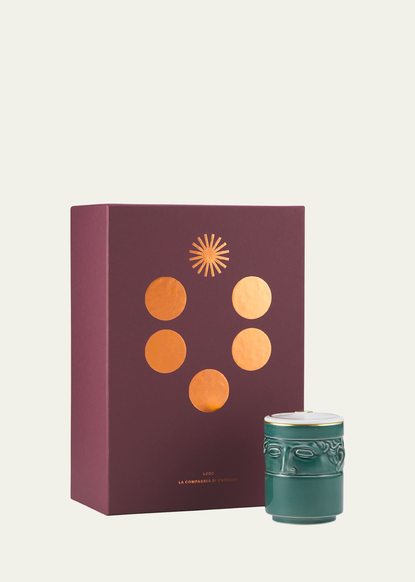 GINORI 1735 LCDC Il Seguace Purple Hill 190G Refill Candle Image 2 of 2