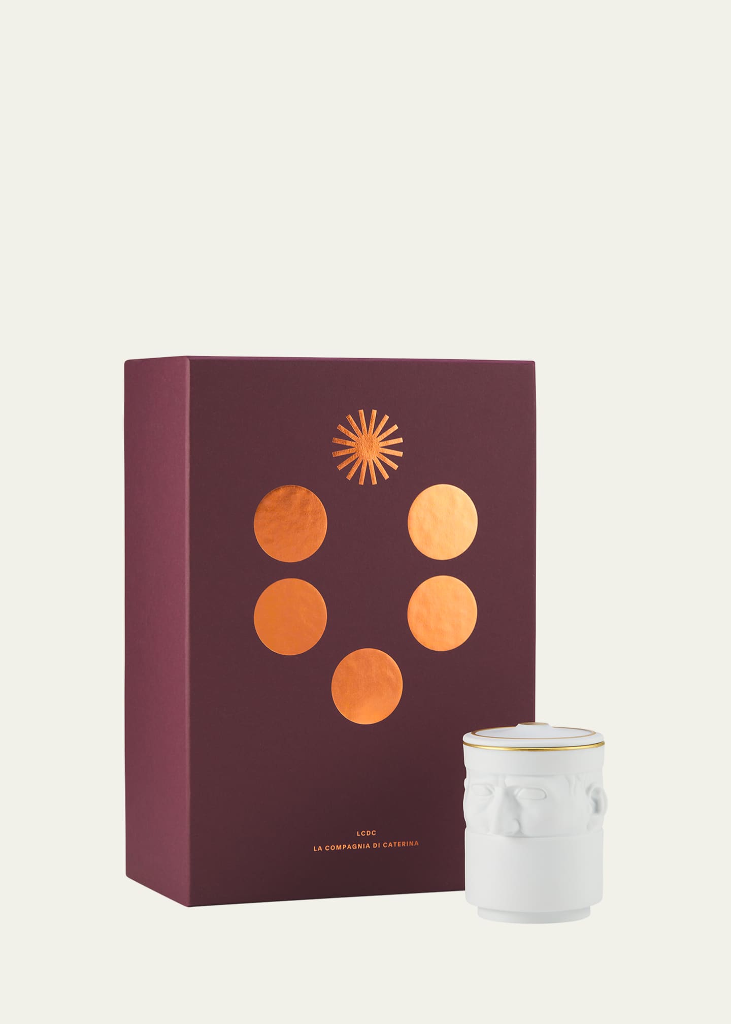 LCDC IL Seguace Black Stone Candle