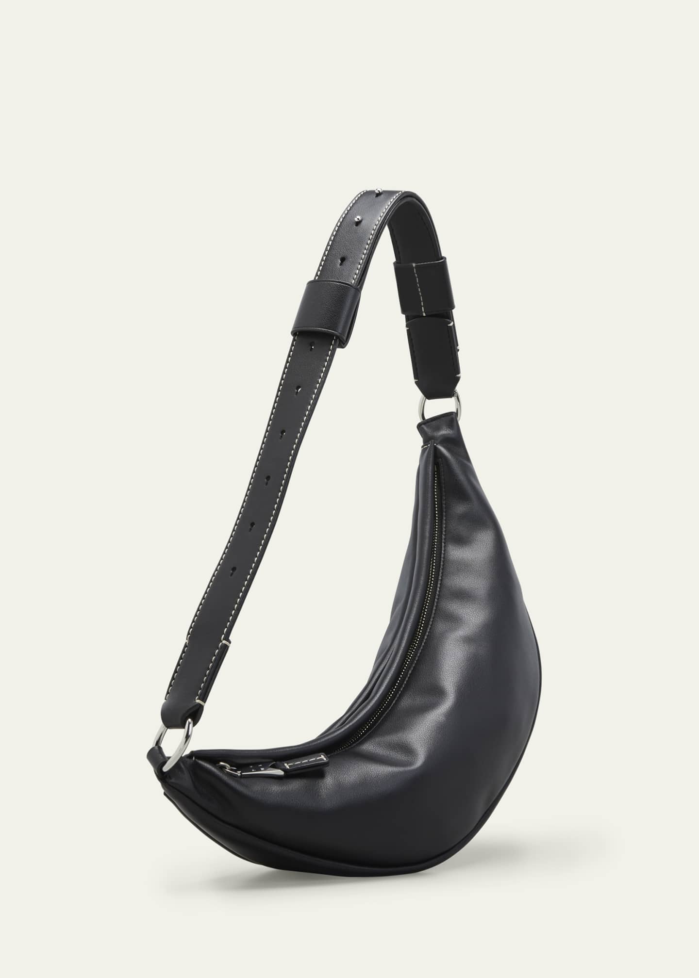 Womens leather sling backpack hot sale