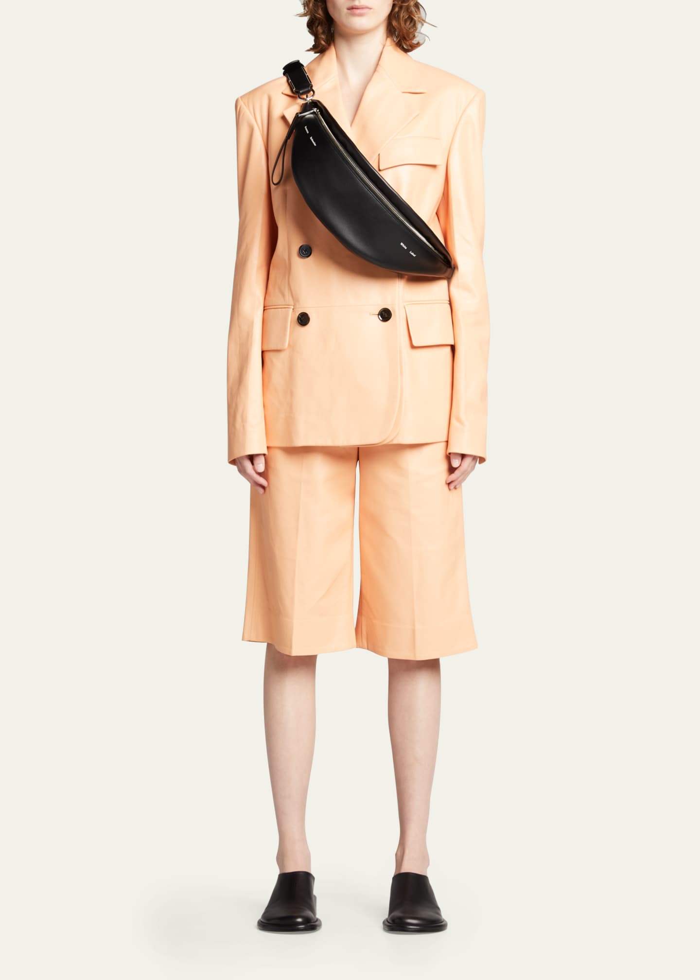Proenza Schouler White Label Stanton Leather Sling Shoulder Bag