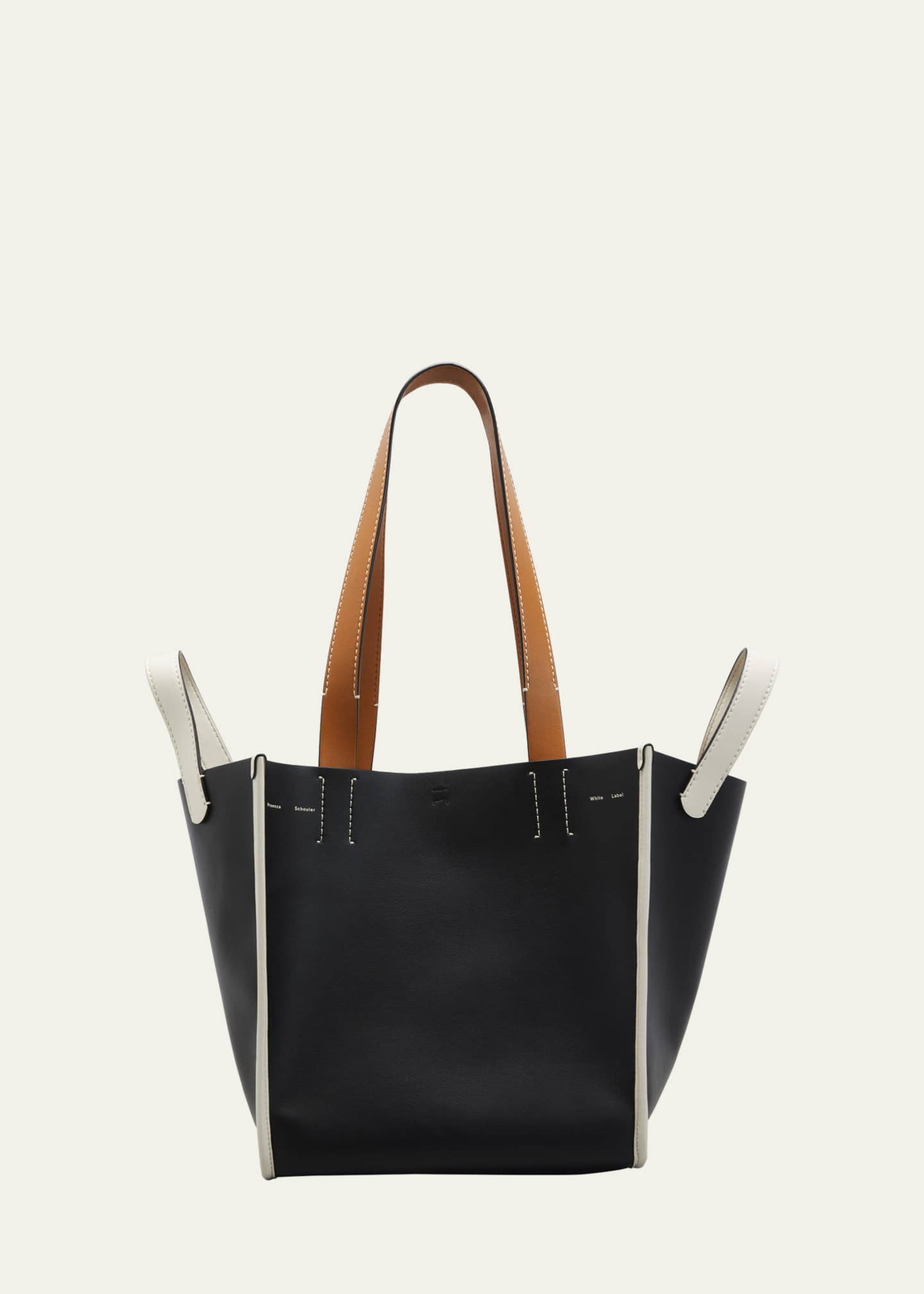 Proenza Schouler White Label Mercer Large Colorblock Leather Tote Bag ...