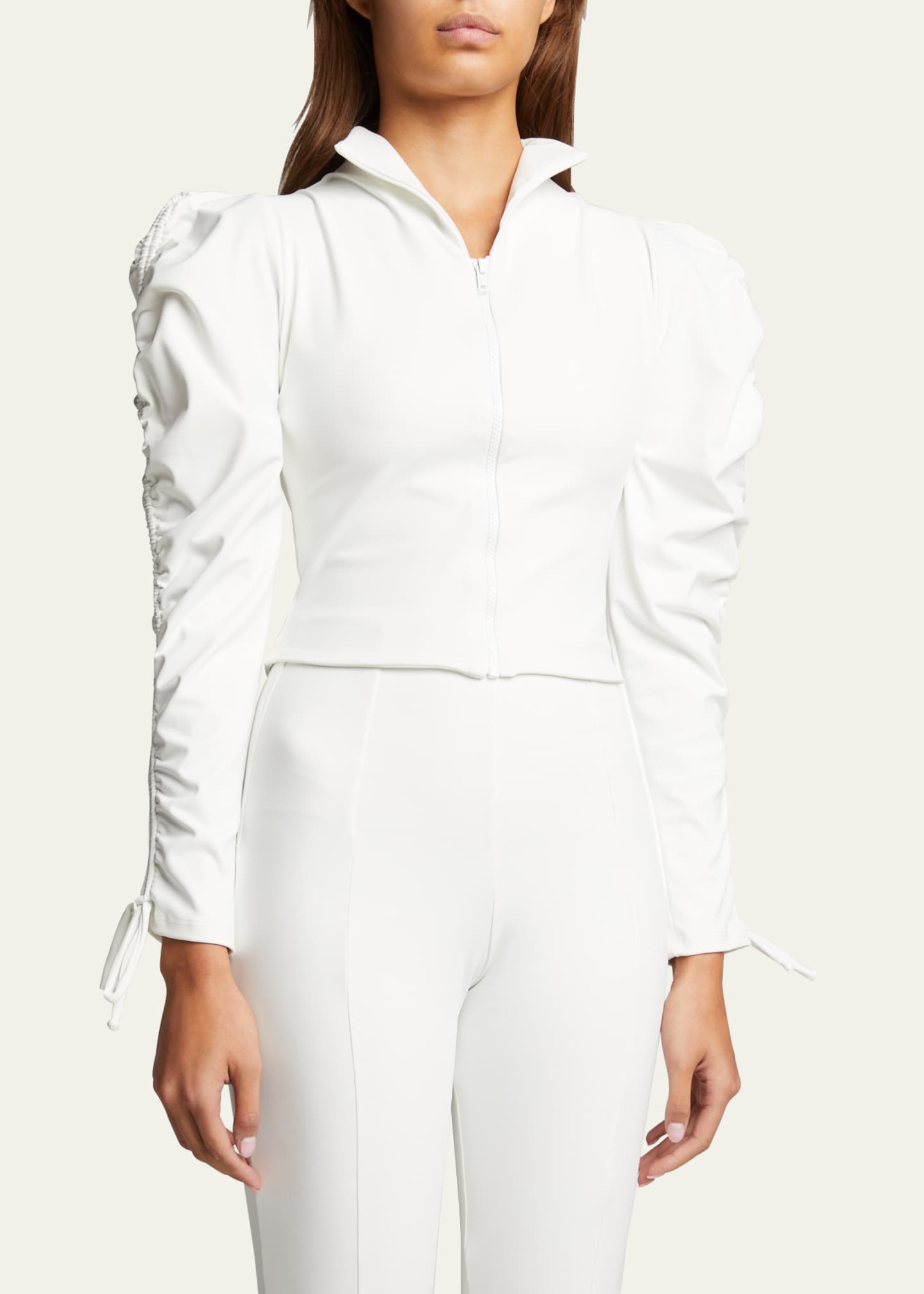 Cropped active jacket on sale