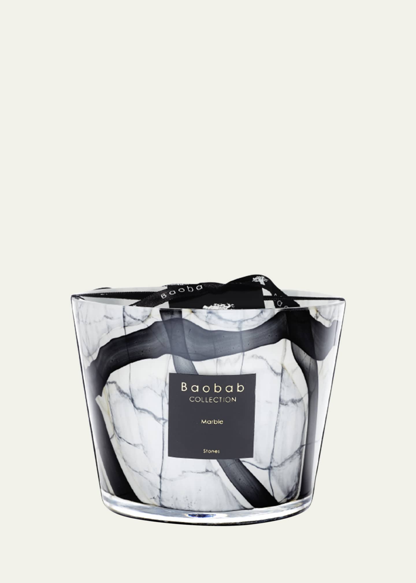 Baobab Collection Max 10 Stones Marble Scented Candle