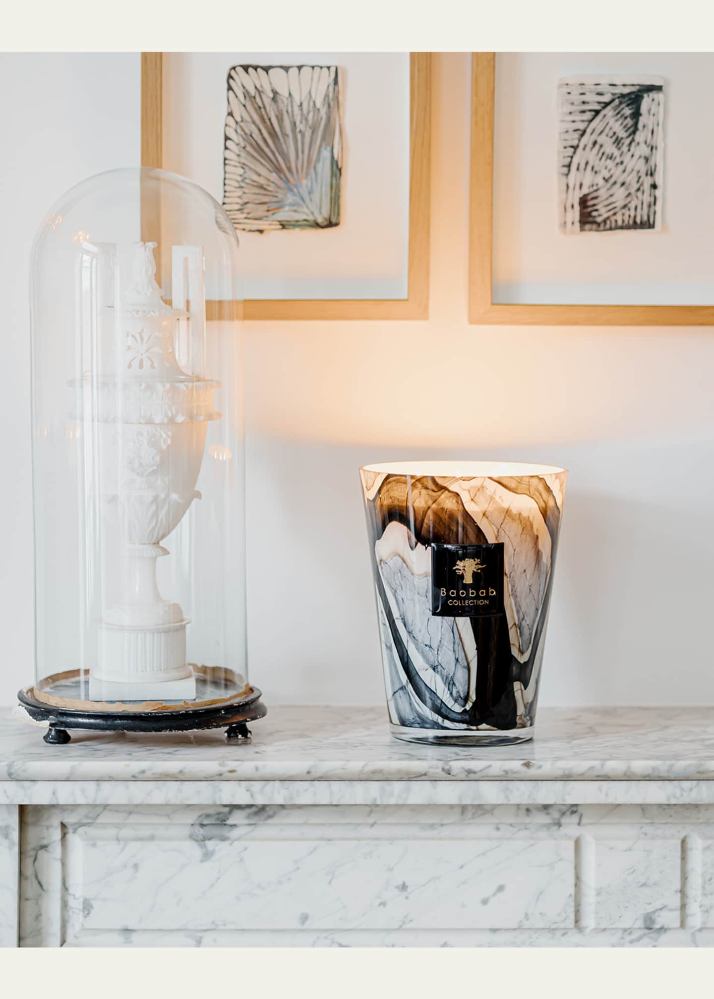 Baobab Collection Max 35 Stones Marble Scented Candle Image 4 of 4