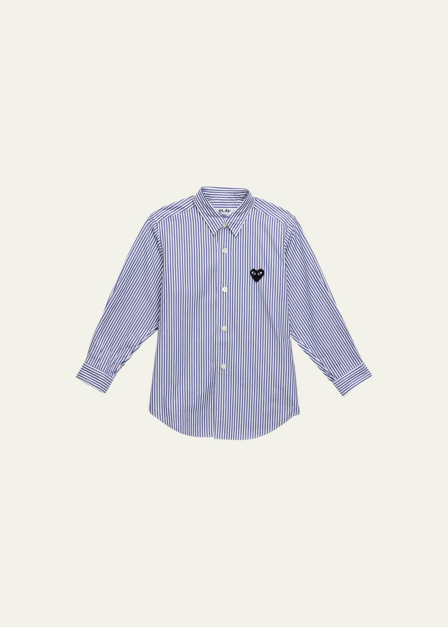 Comme des garcons store striped button down shirt