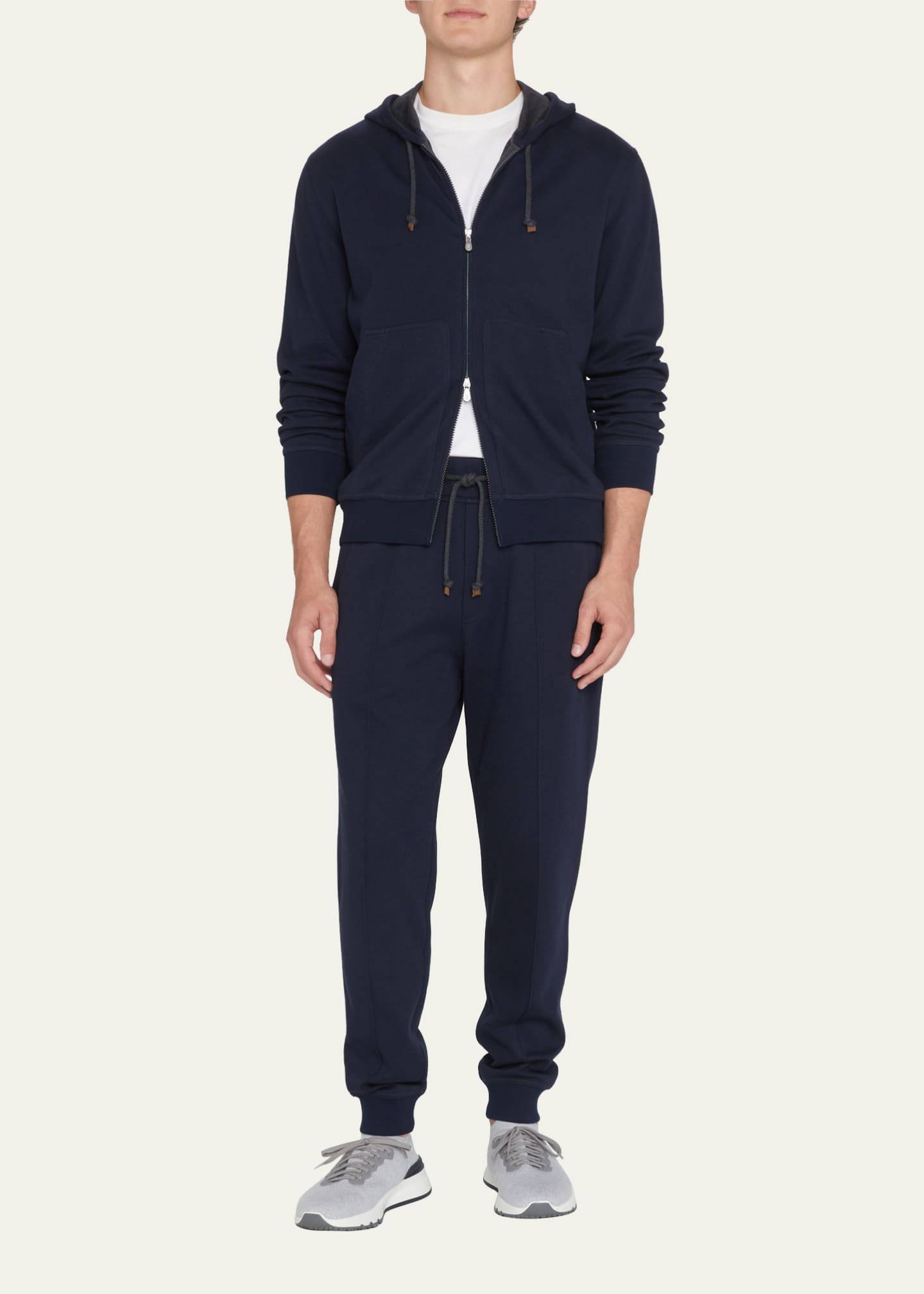 Brunello Cucinelli Men's Banded Spa Sweatpants - Bergdorf