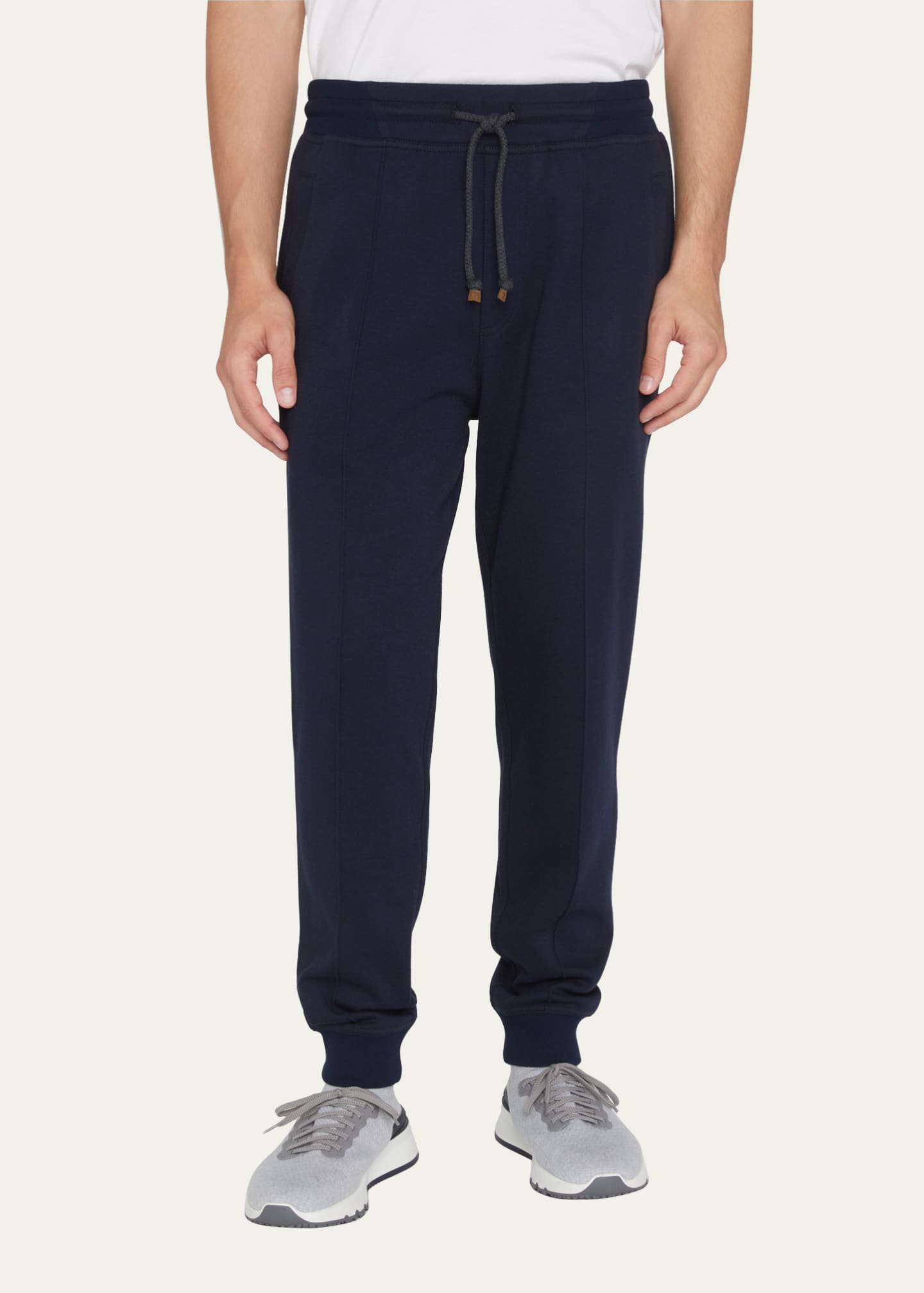 Brunello Cucinelli Men's Banded Spa Sweatpants - Bergdorf Goodman