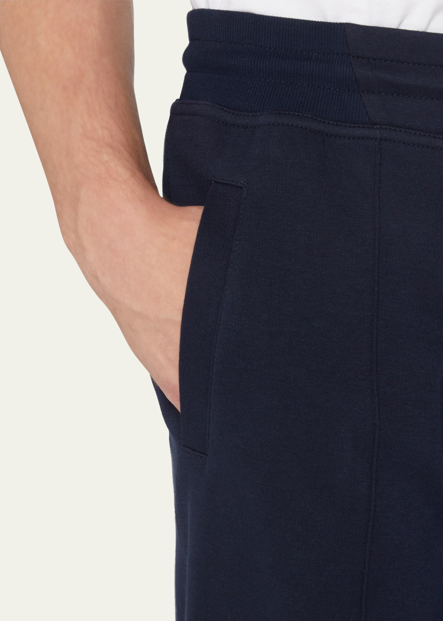 【関税＆送料込み】Brunello Cucinelli Joggers Brunello Cucinelli Soft Cotton Joggers Cobalt Blue at