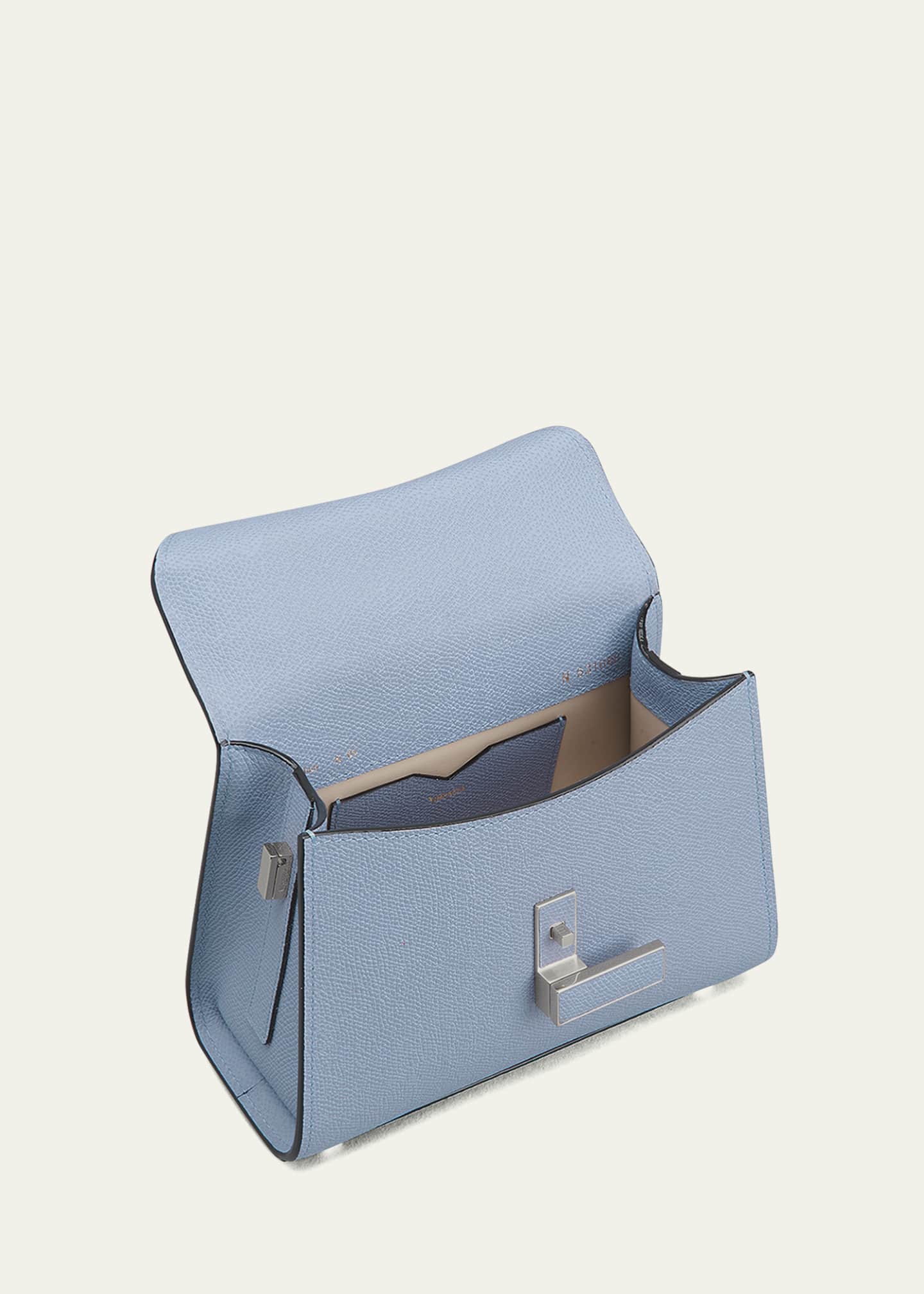 Valextra Iside XS Leather Top-Handle Bag Image 4 of 6