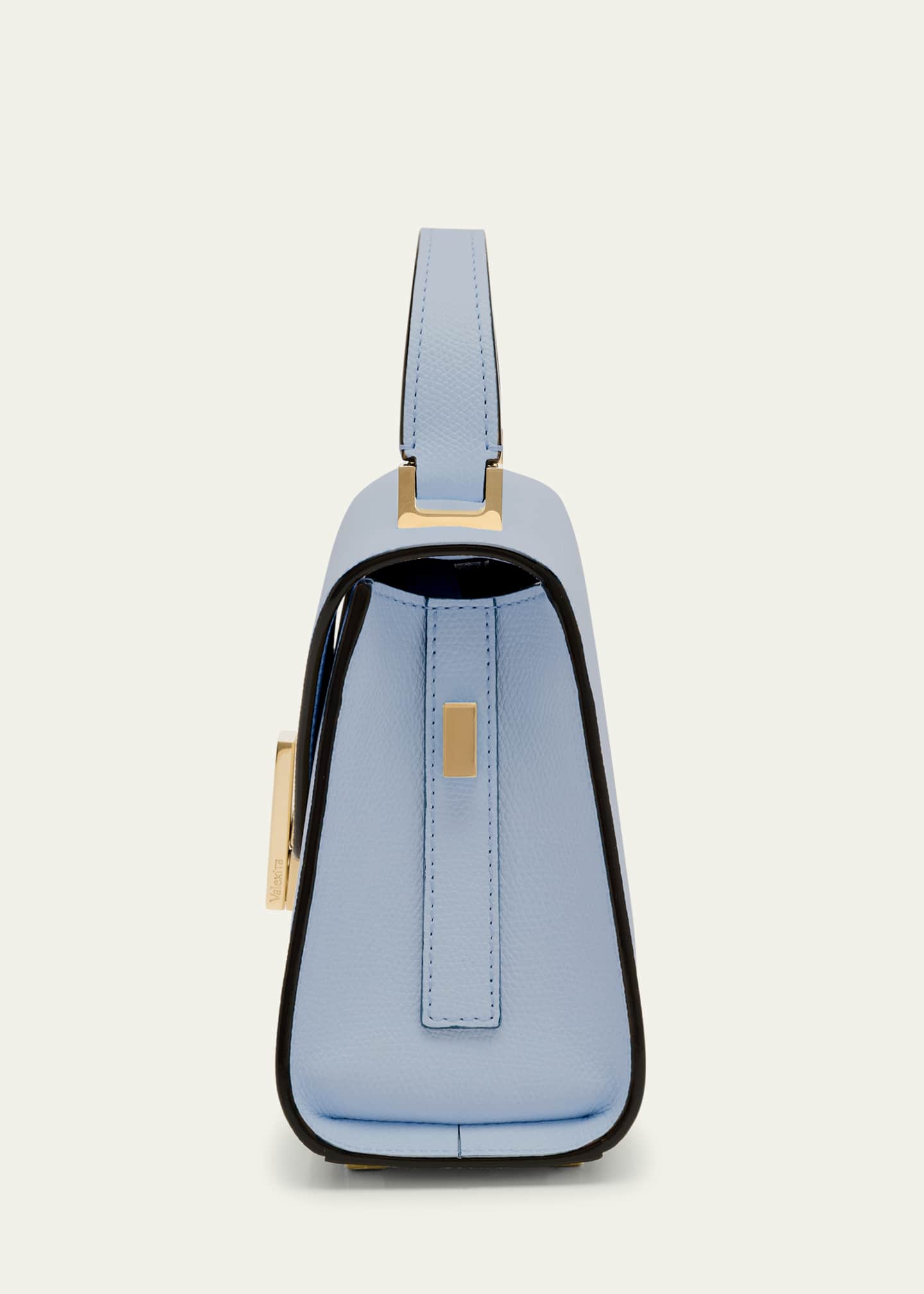 Valextra Iside XS Leather Top-Handle Bag Image 6 of 6