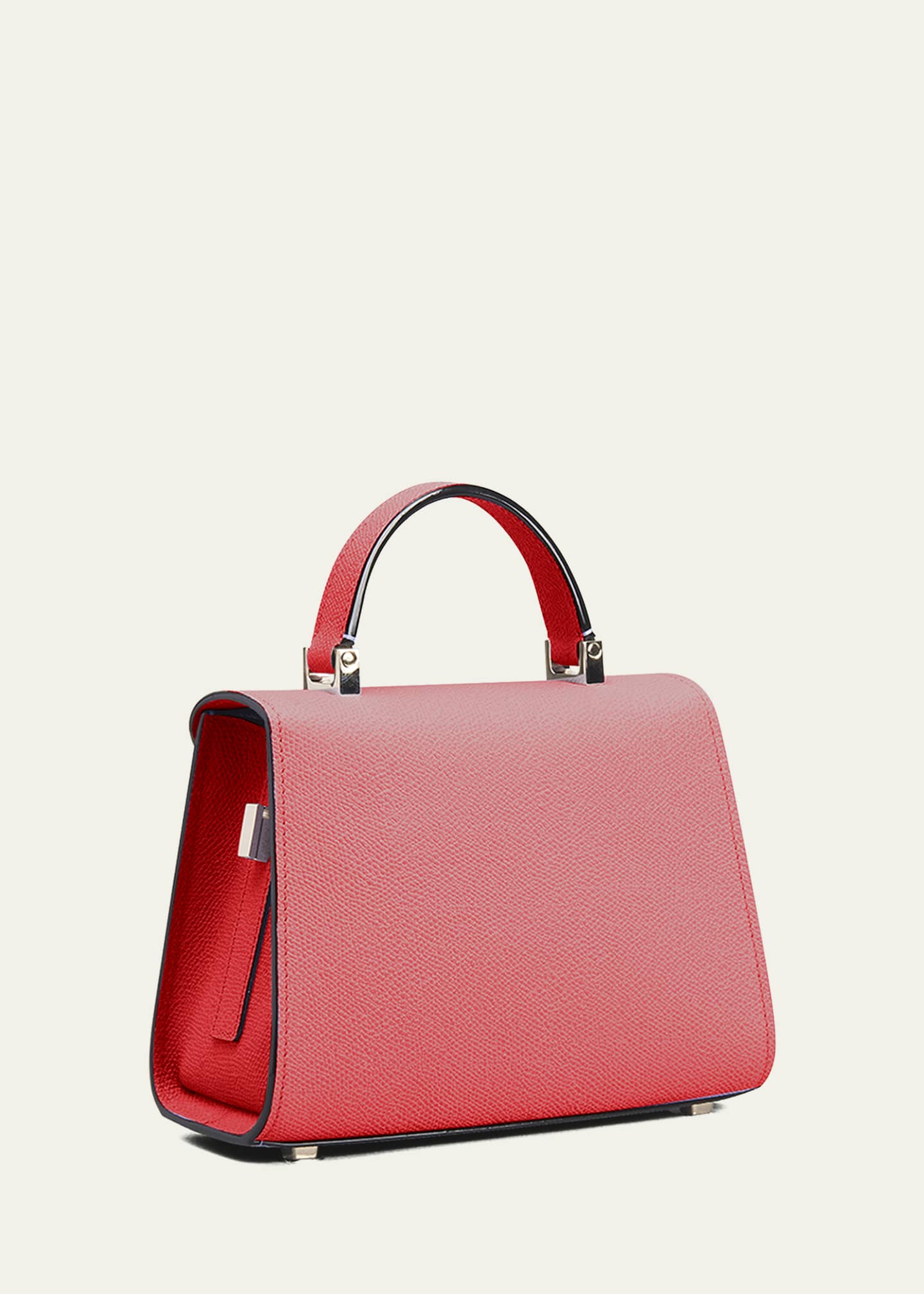 Valextra Iside XS Leather Top-Handle Bag Image 3 of 6