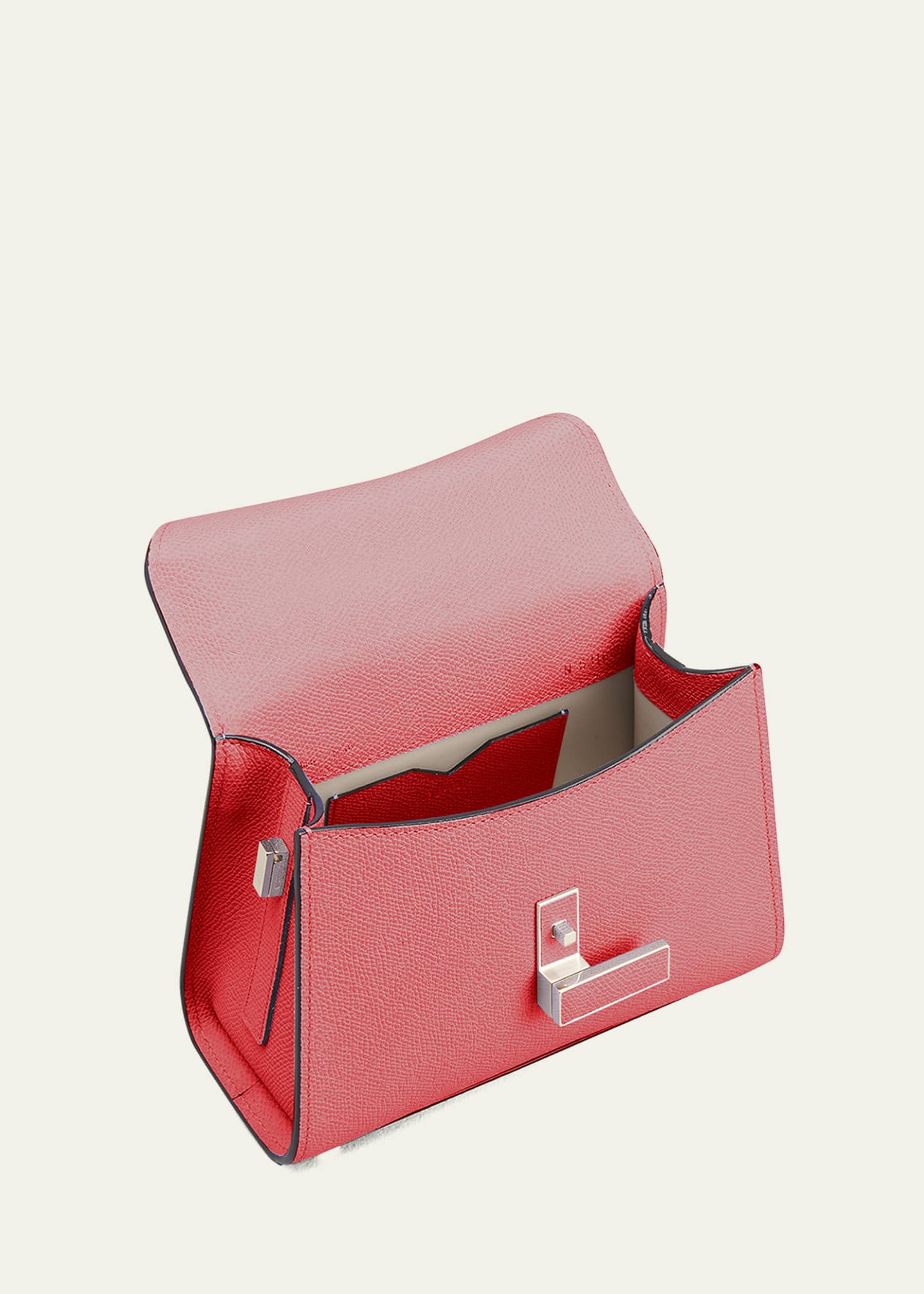 Valextra Iside XS Leather Top-Handle Bag Image 4 of 6