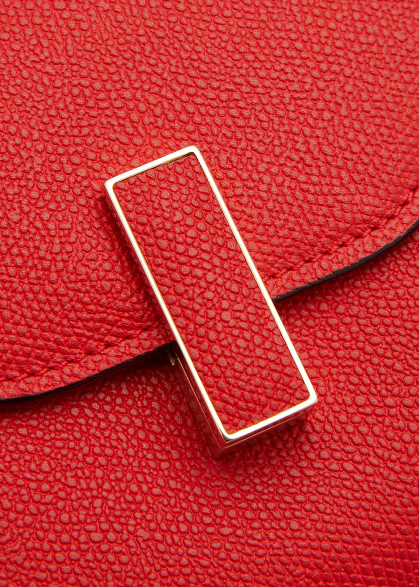 Valextra Iside XS Leather Top-Handle Bag Image 6 of 6
