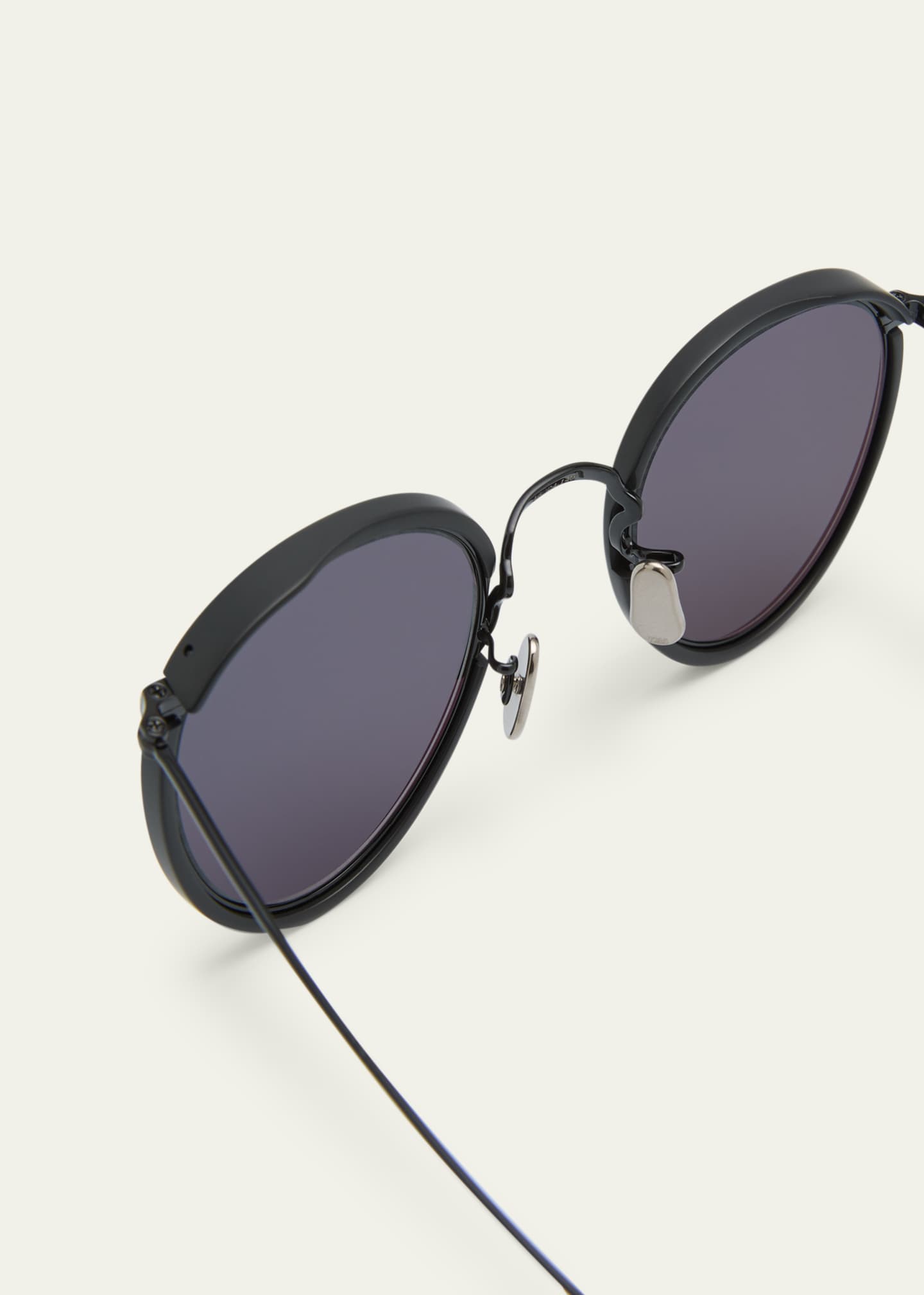 Eyevan Men's 566 Round Acetate Sunglasses - Bergdorf Goodman