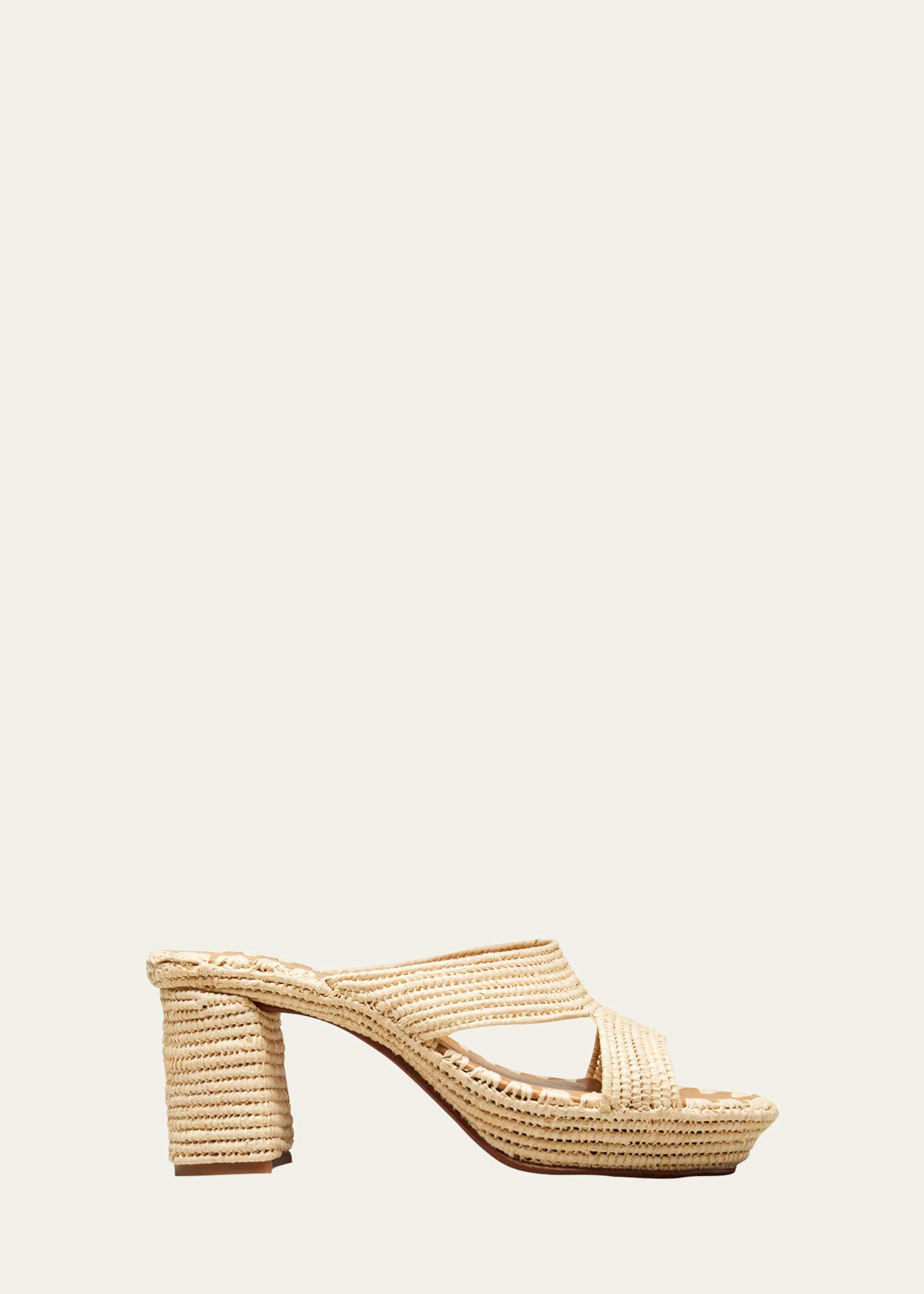 carrie forbes bou raffia sandals