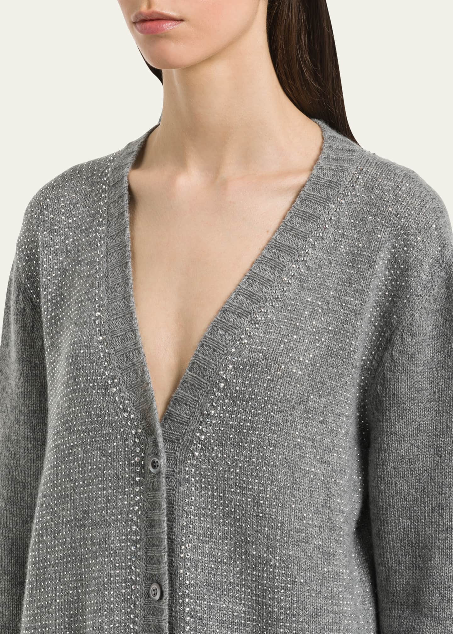Prada cashmere cardigan clearance