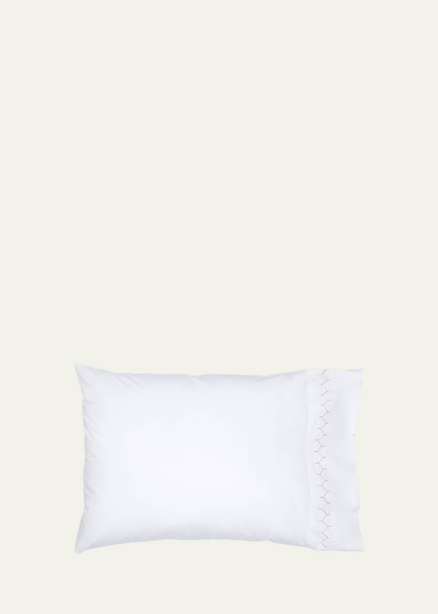 John Robshaw Stitched 300 Thread Count Pillowcases Set of 2, King Image 1 of 2