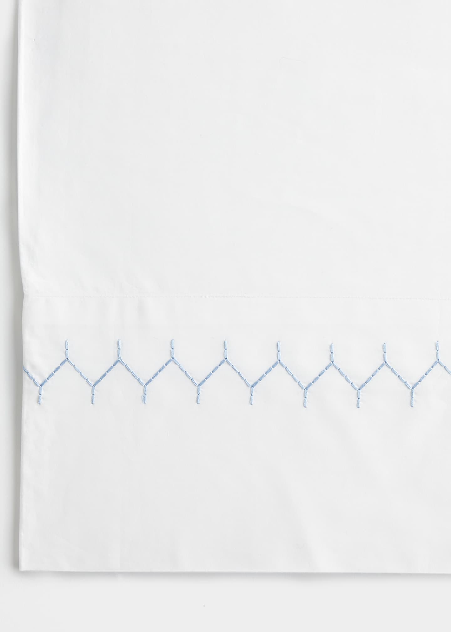 John Robshaw Stitched 300 Thread Count Queen Sheet Set Image 2 of 2
