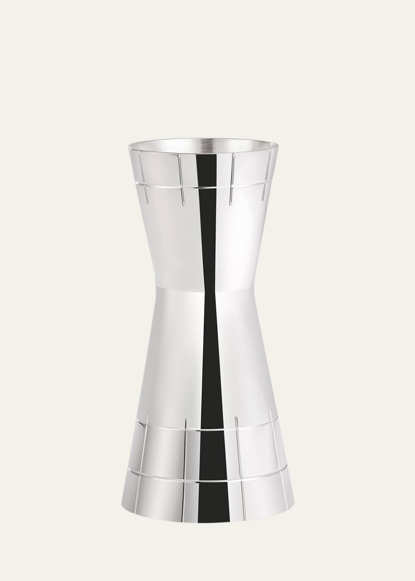 Christofle Graphik Silver-Plated Jigger