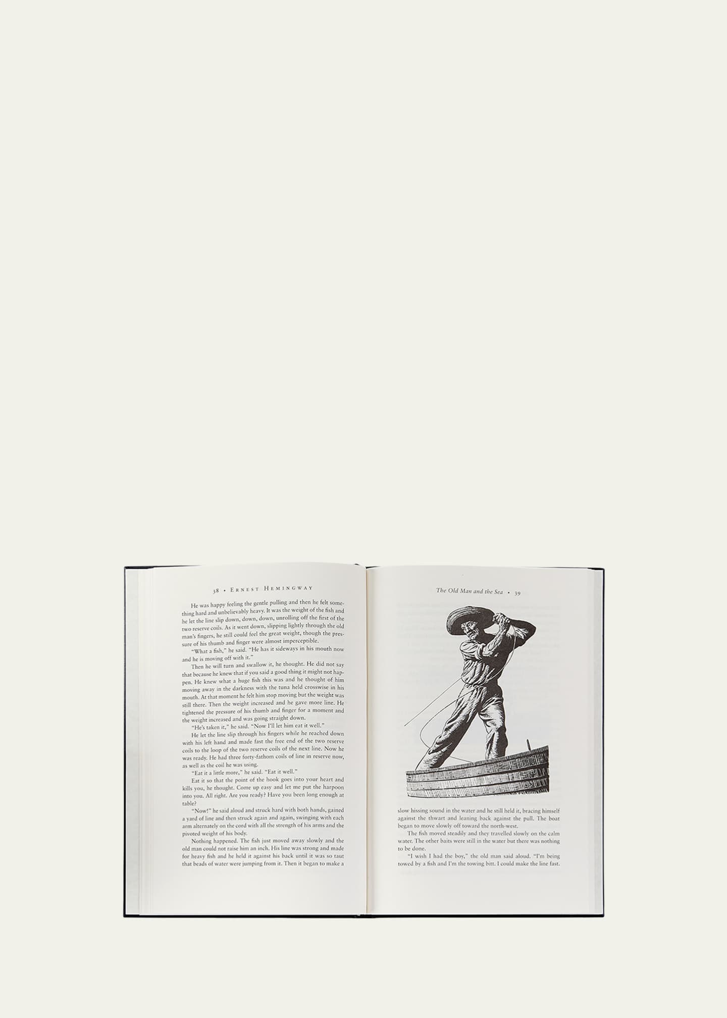 Graphic Image "The Old Man and the Sea" Book by Ernest Hemingway Image 3 of 5