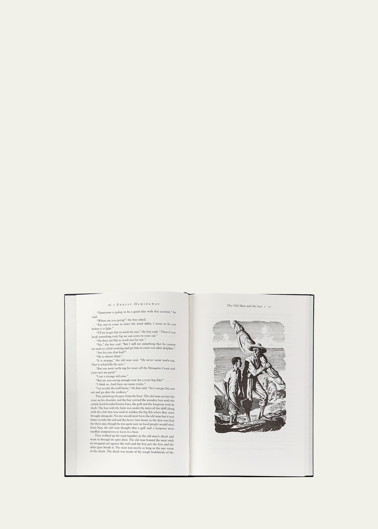 Graphic Image "The Old Man and the Sea" Book by Ernest Hemingway Image 4 of 5