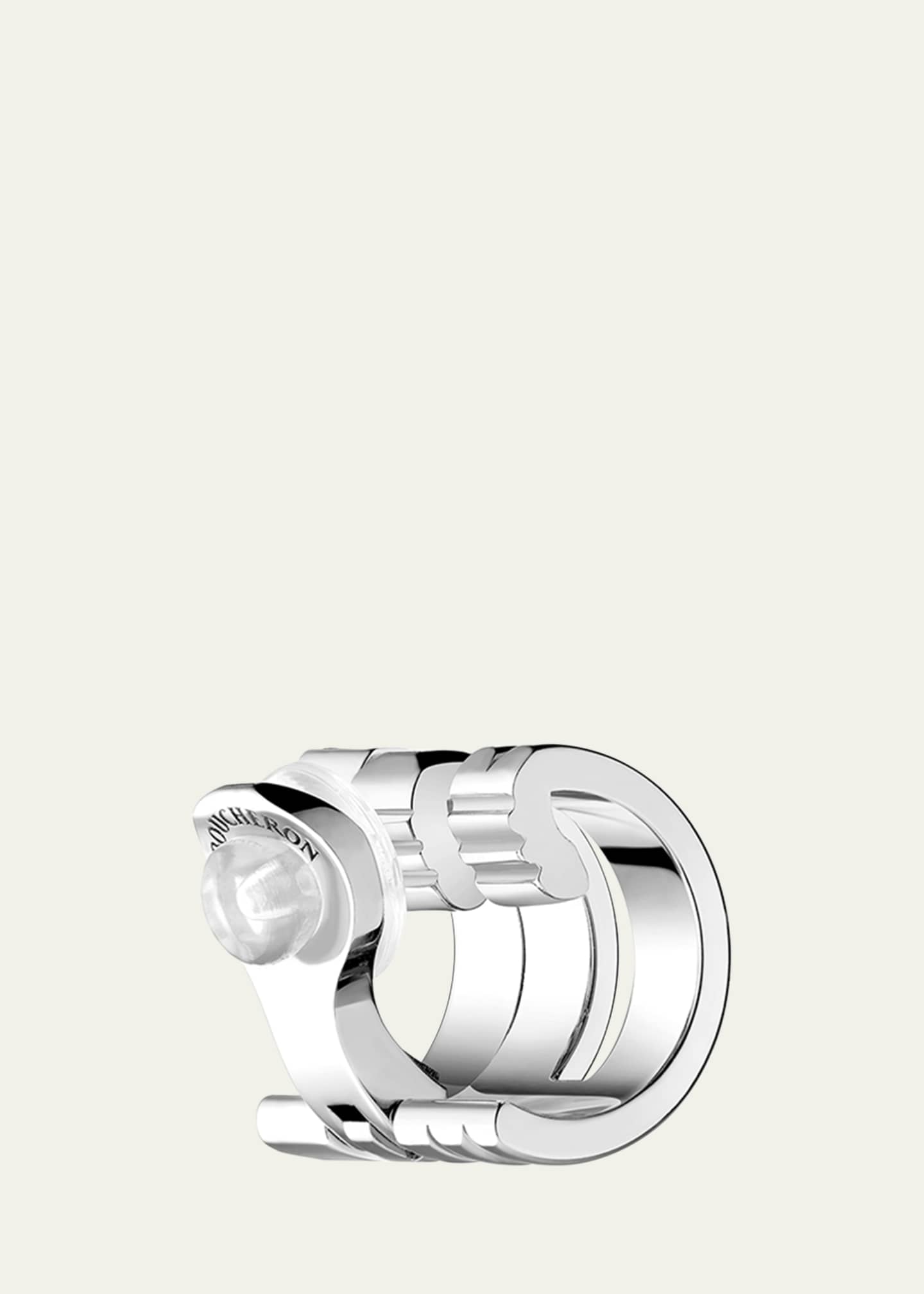 Boucheron White Gold Quatre Radiant Diamond Ear Clip, Single Image 4 of 4