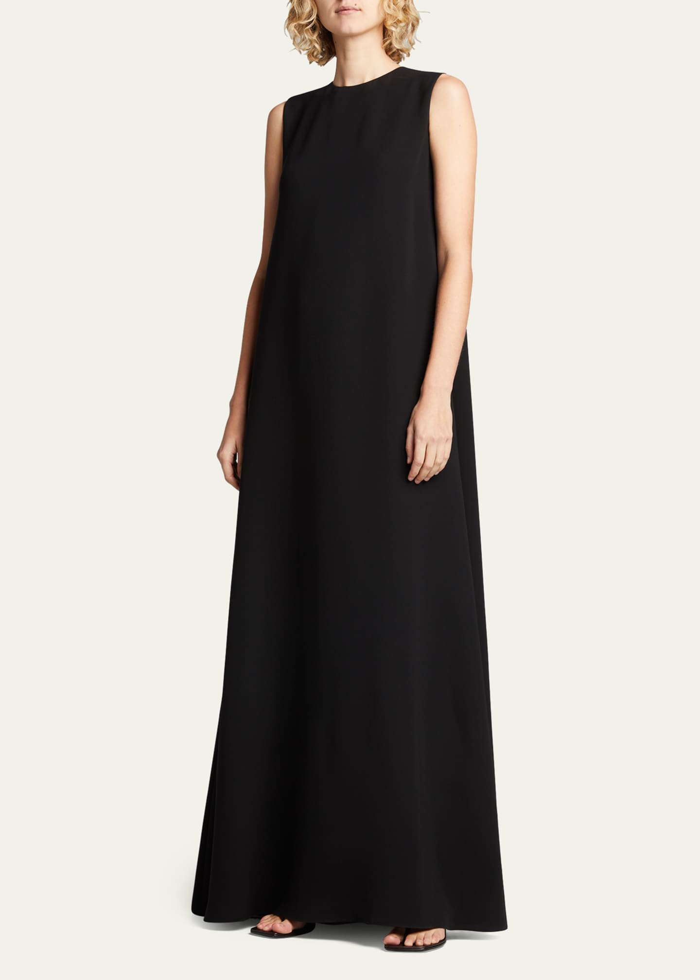 THE ROW Eno Cady A-Line Dress - Bergdorf Goodman