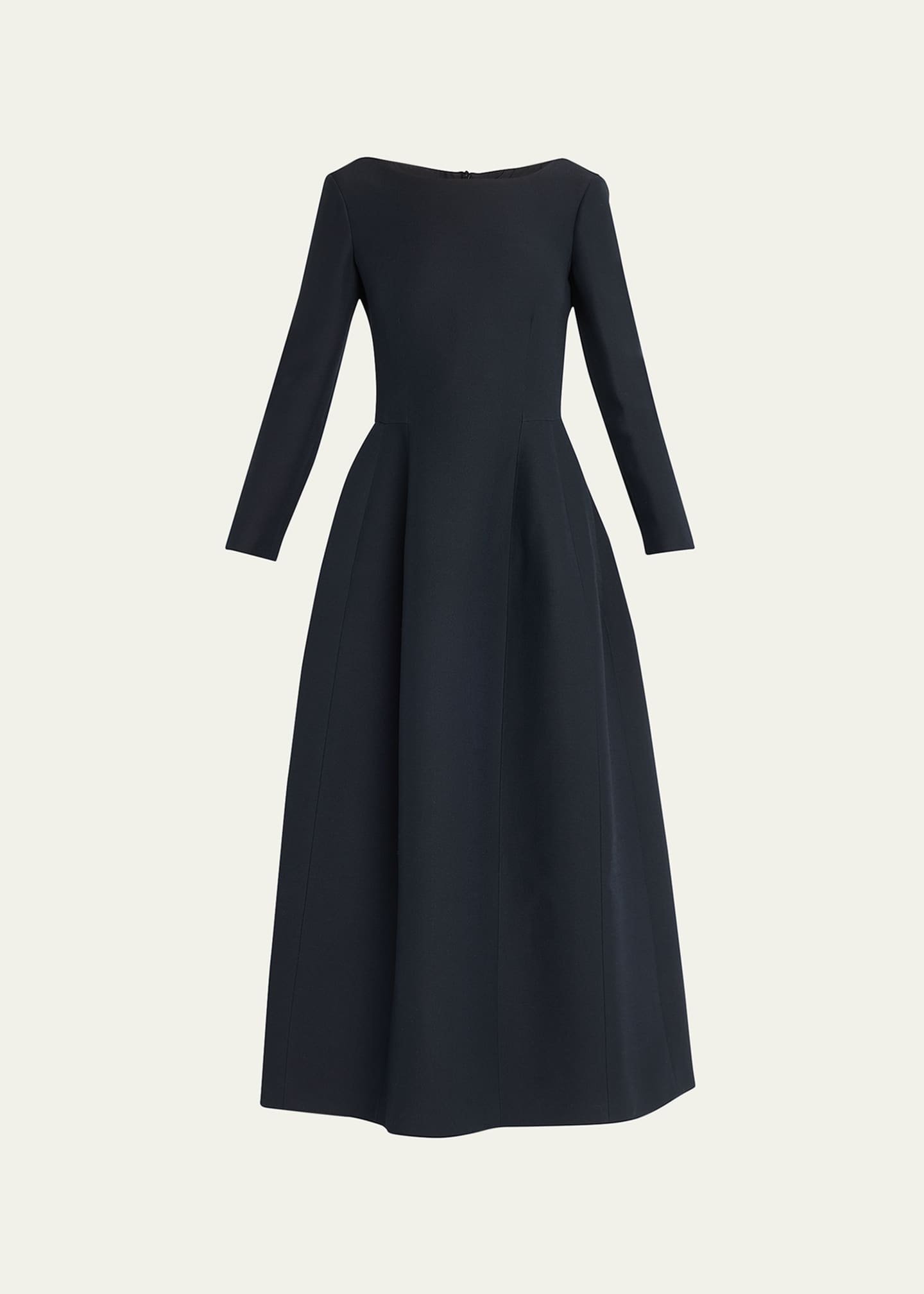 THE ROW Lilibet Fit-&-Flare Midi Dress - Bergdorf Goodman