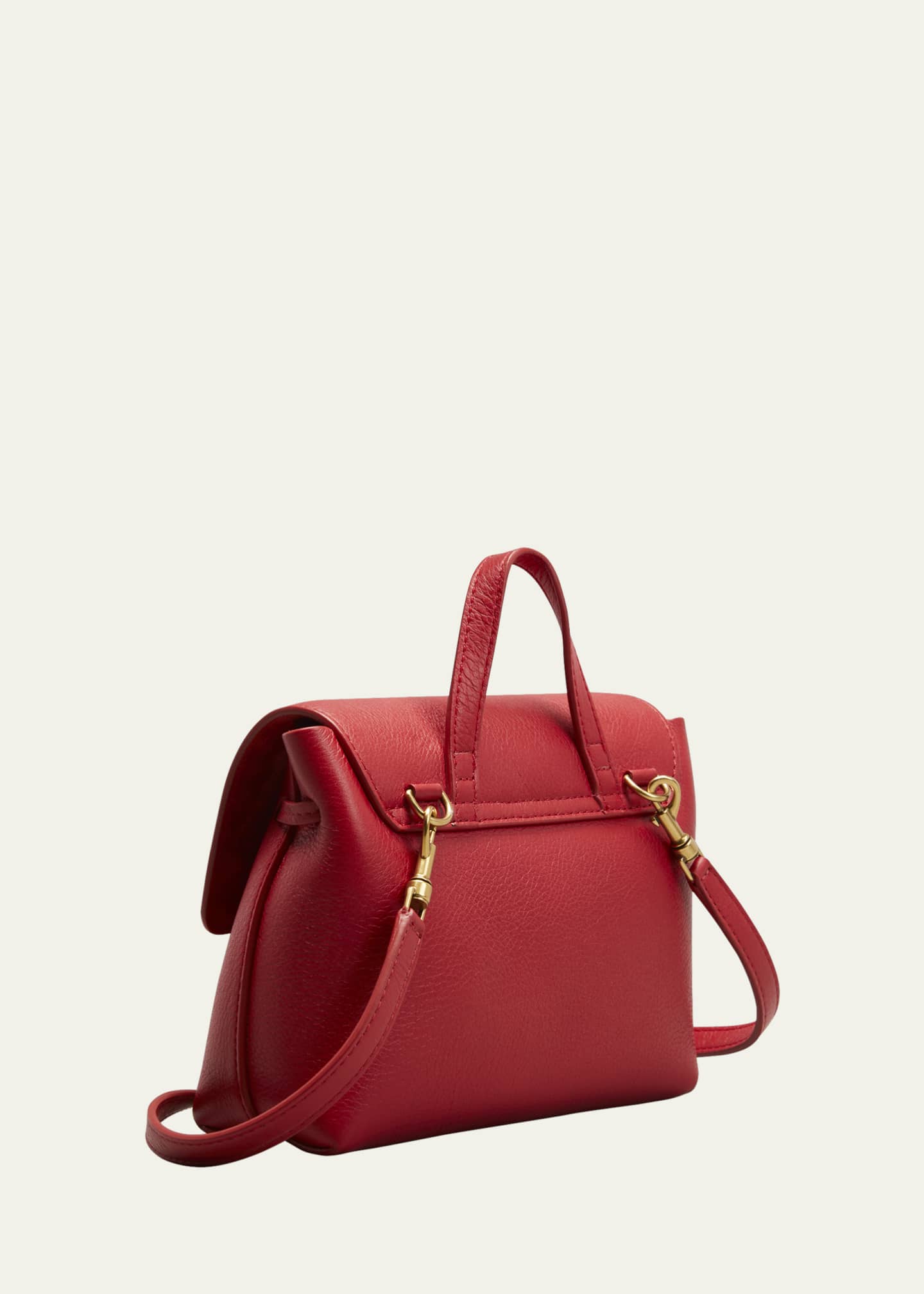 Mansur Gavriel Lady Mini Soft Leather Messenger Bag