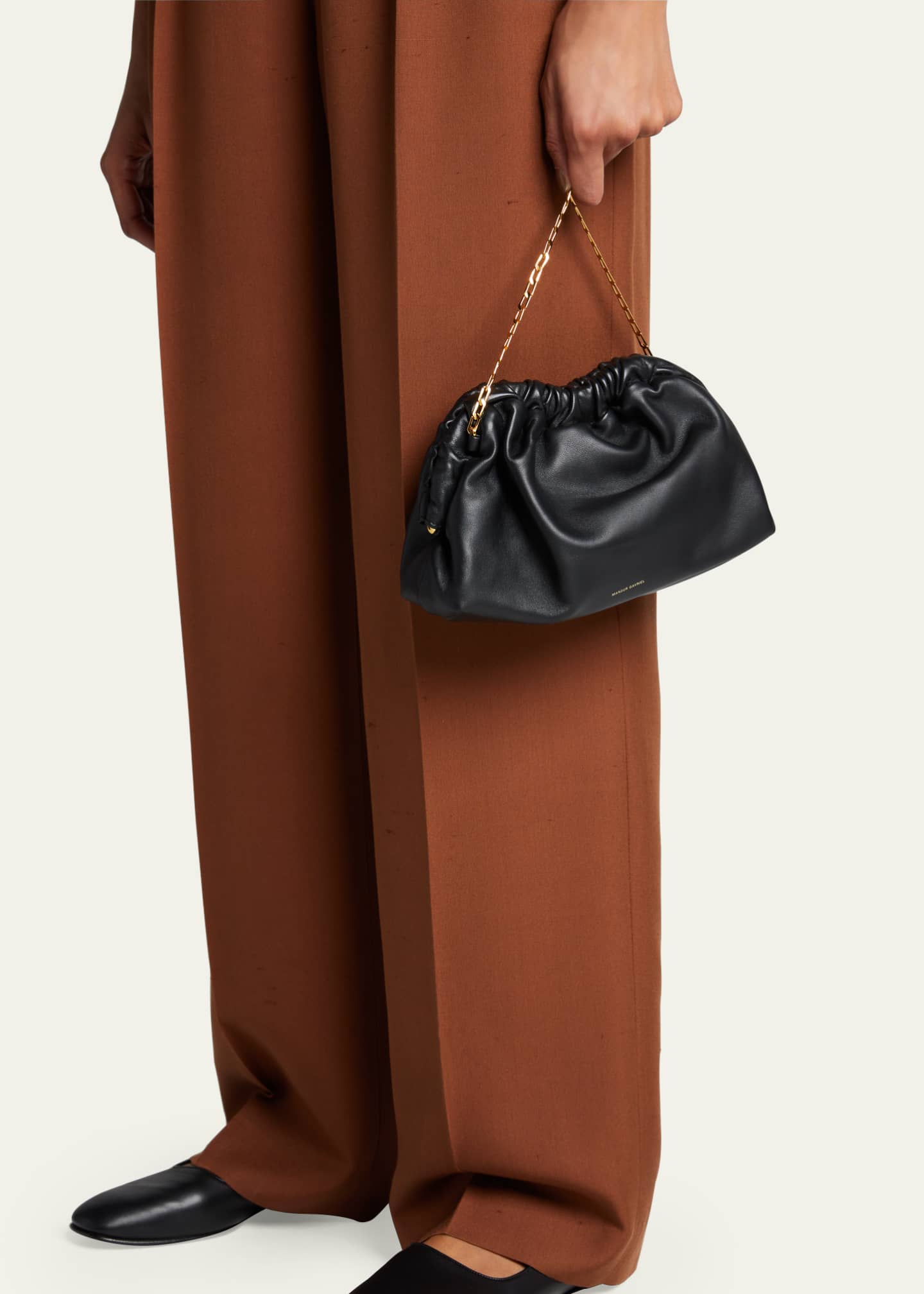 Mansur Gavriel Cloud Mini Chain Clutch Crossbody Bag Bergdorf Goodman