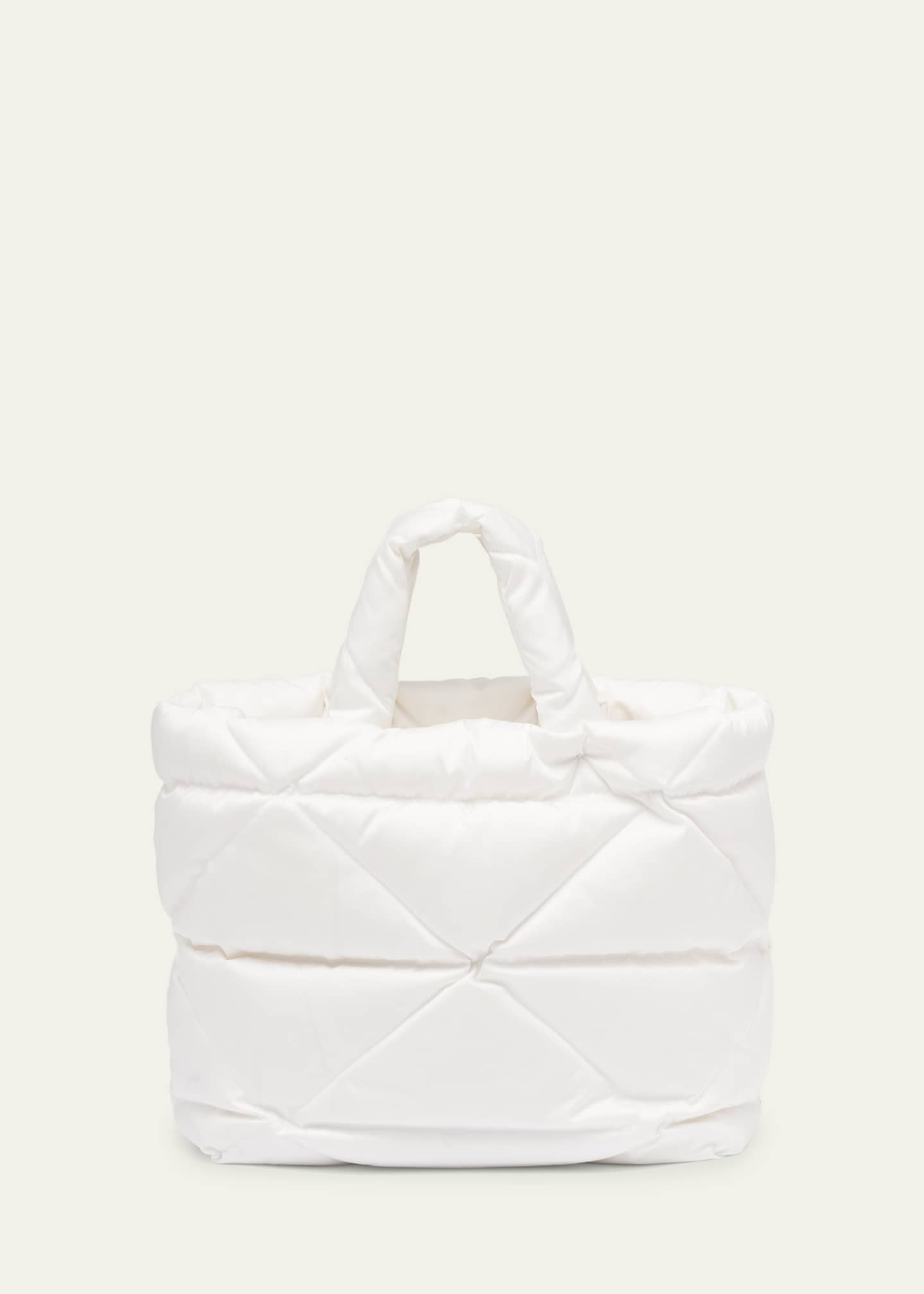 Prada Triangle Padded Re-Nylon Tote Bag Image 3 of 5