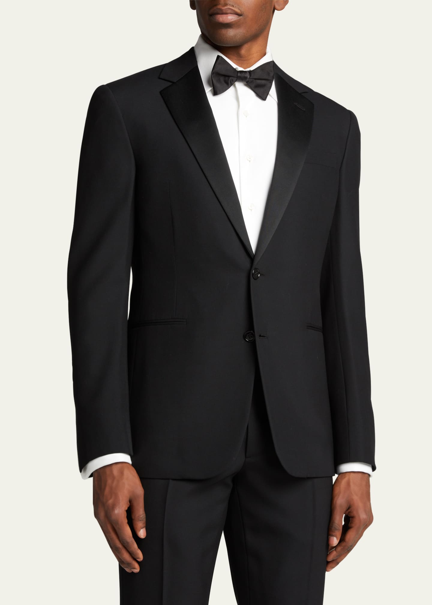 Ralph Lauren Purple Label Men's Gregory Wool Barathea Notch Tuxedo Image 3 of 5