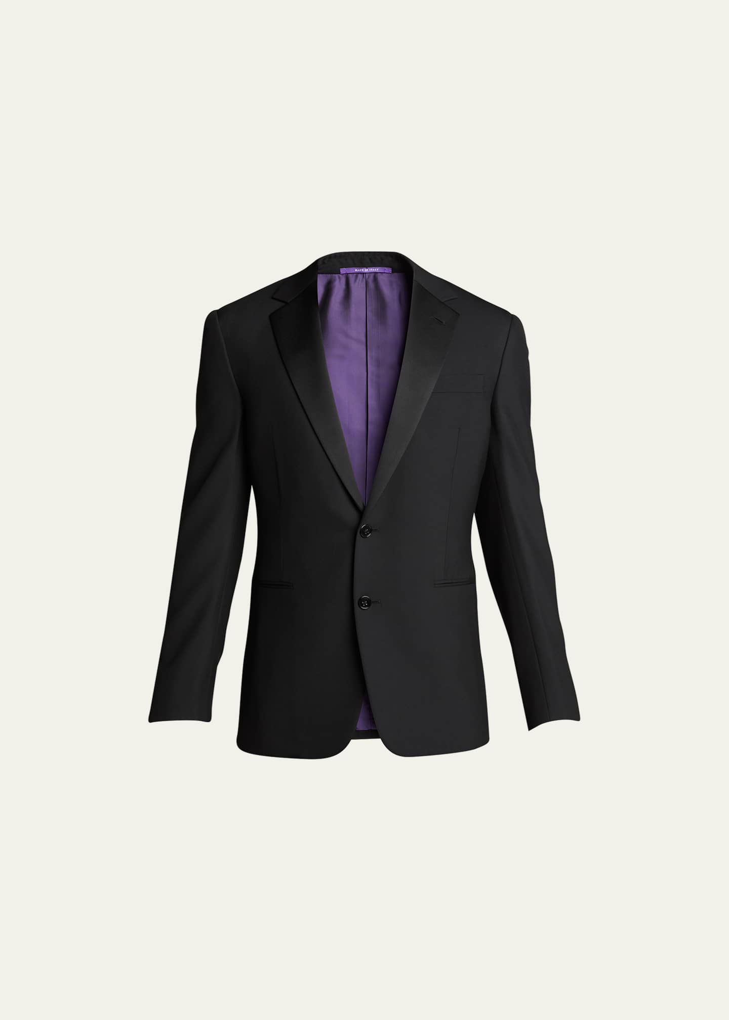 Ralph Lauren Purple Label Men's Solid Classic-Fit Tuxedo ...