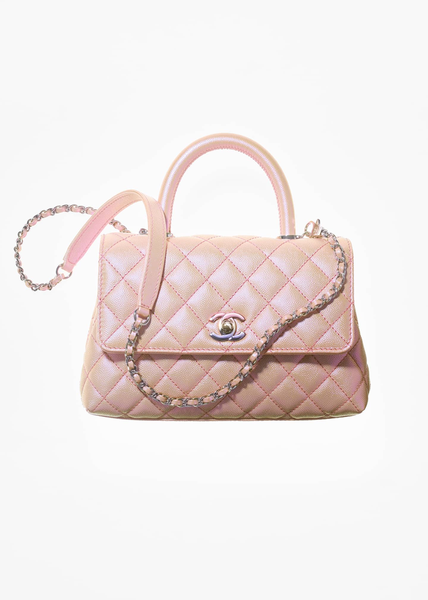 CHANEL FLAP BAG WITH TOP HANDLE Bergdorf Goodman