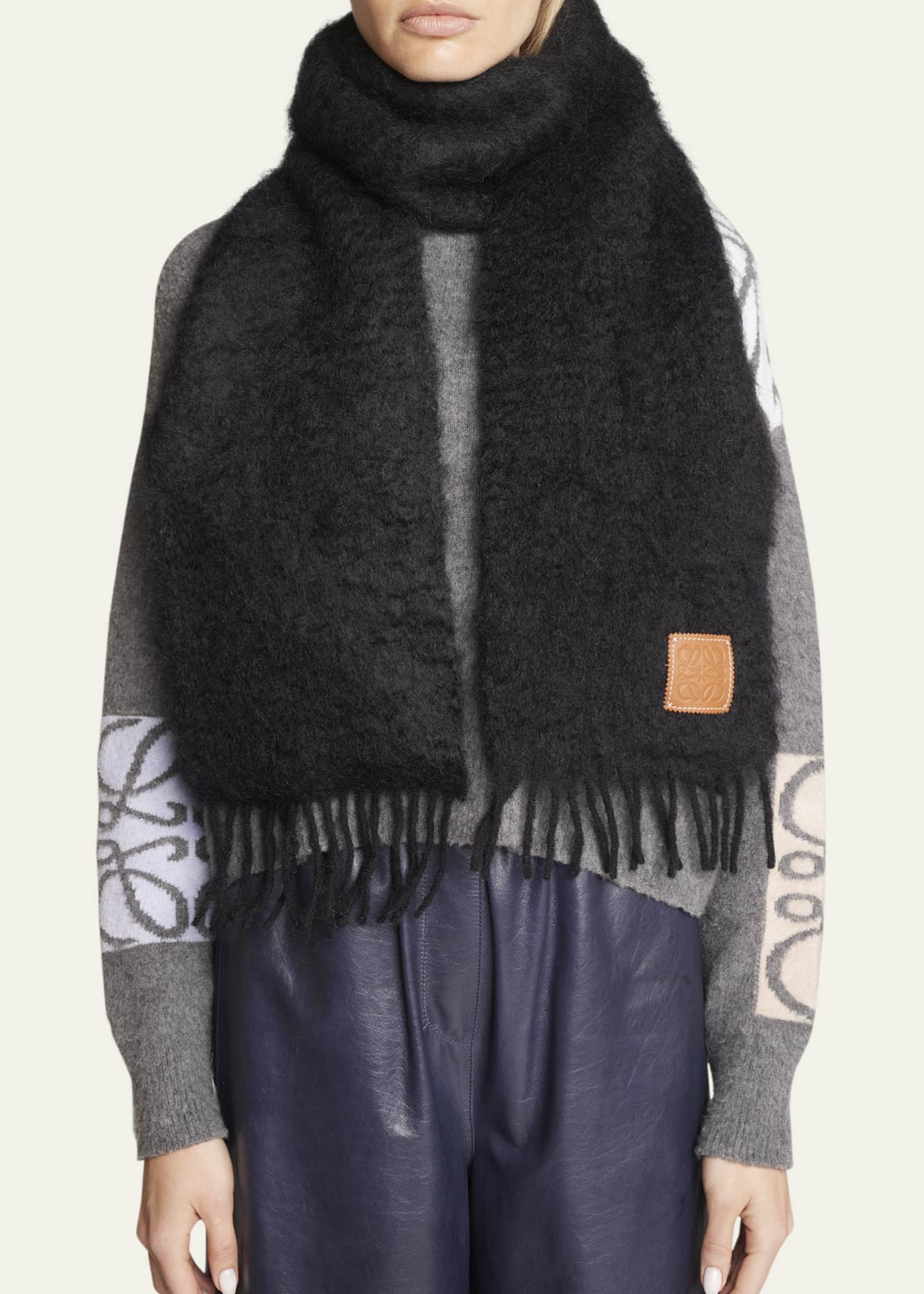 Loewe scarf mohair outlet