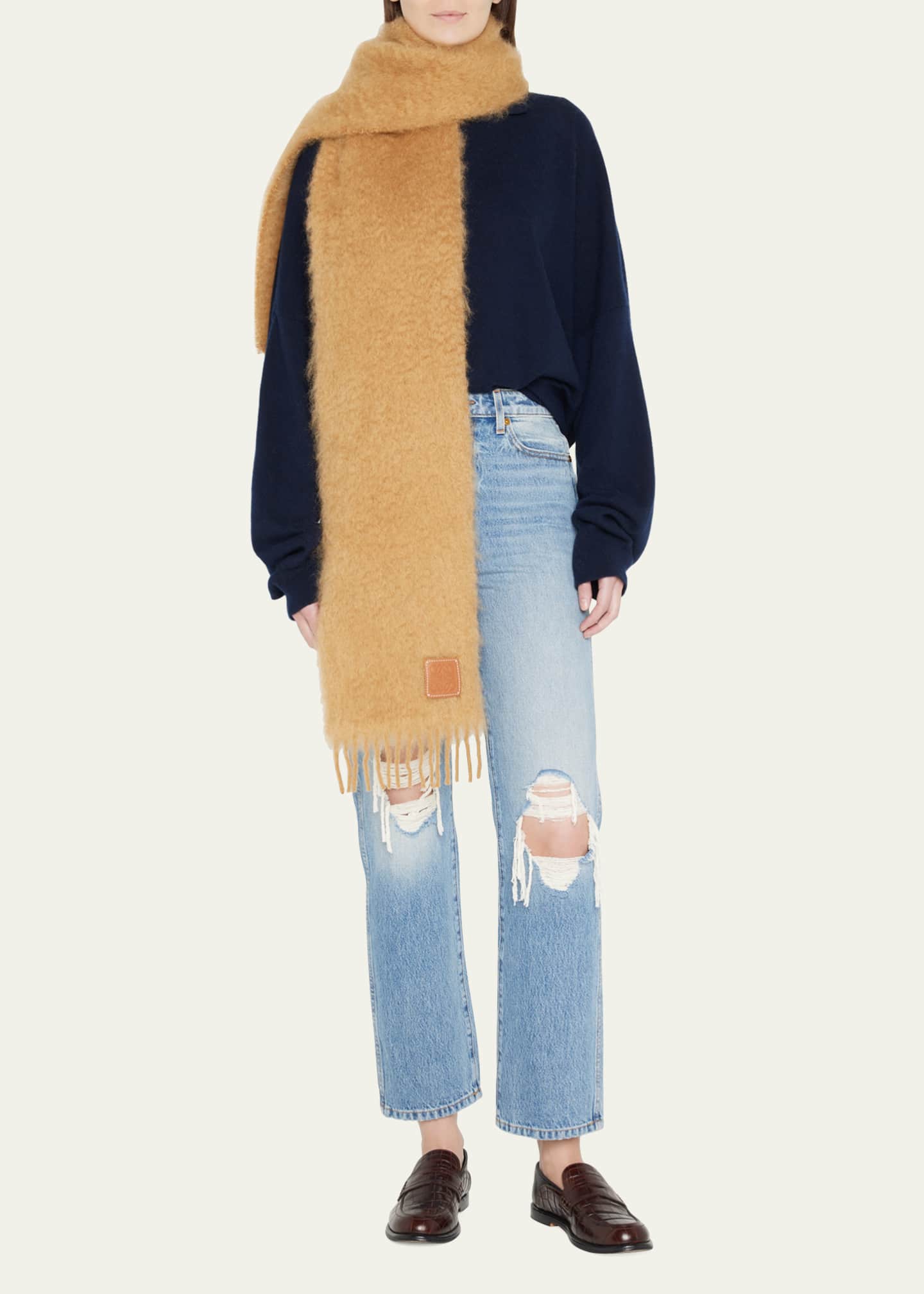 Loewe mohair scarf sales