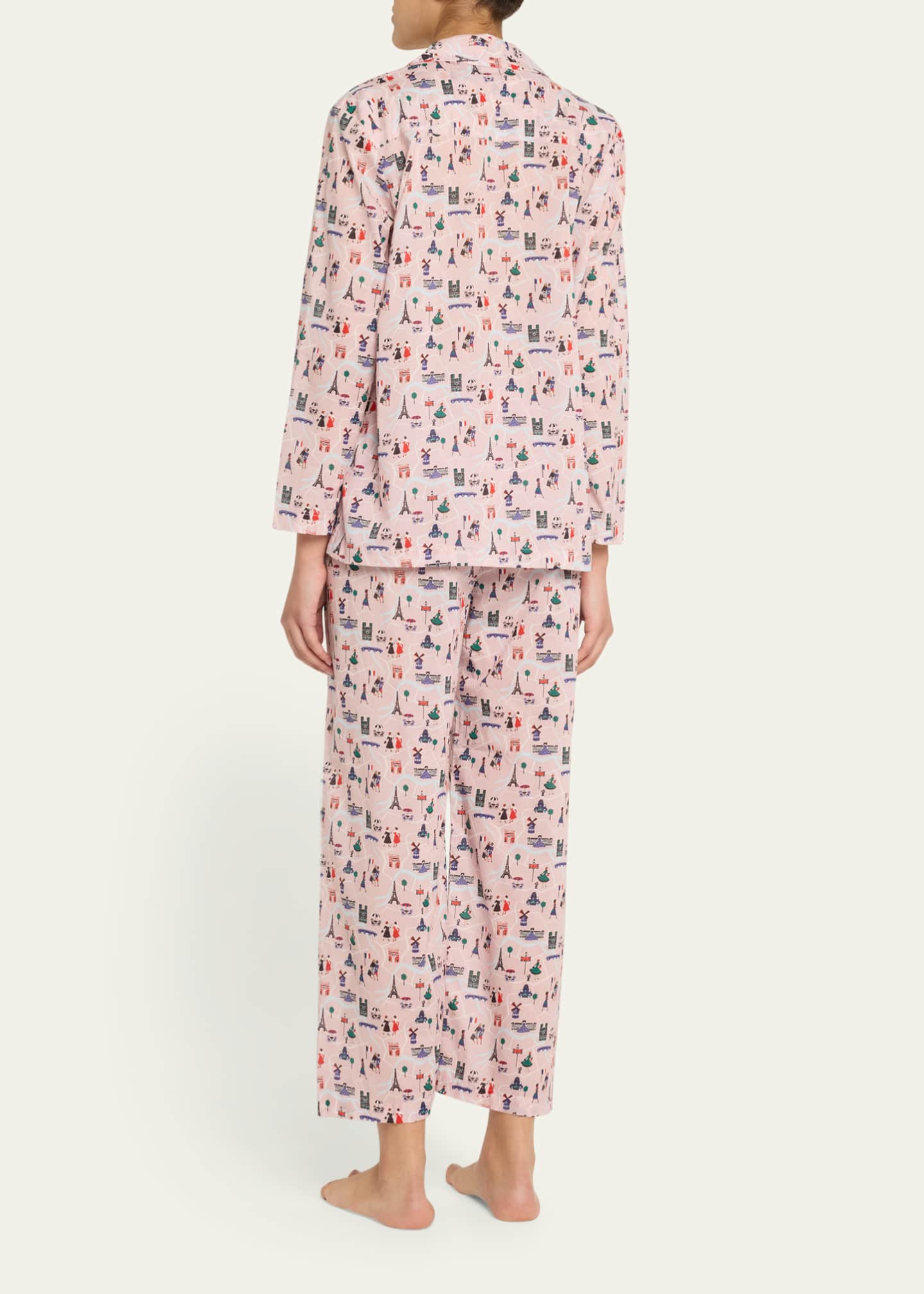 Pour Les Femmes Paris Novelty Pajama Set Image 3 of 5