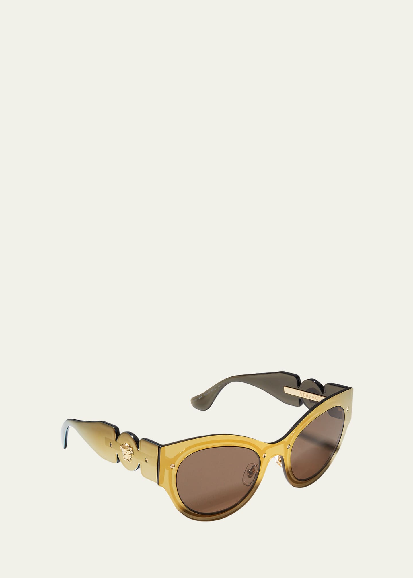Versace medusa cat eye hotsell sunglasses
