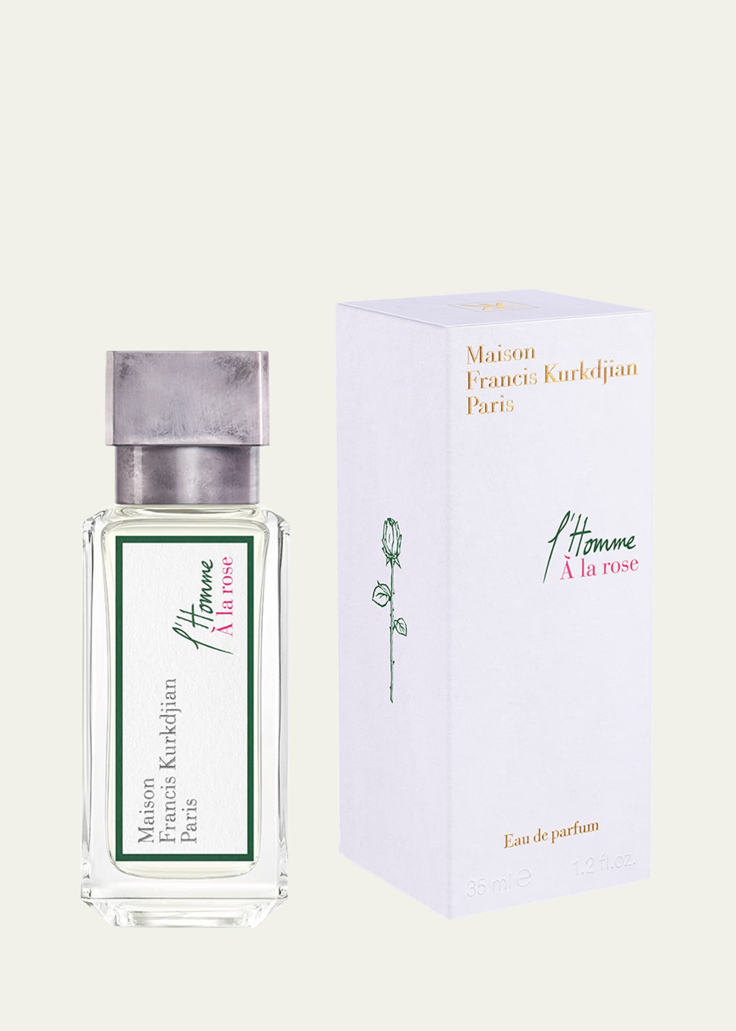 Maison Francis Kurkdjian l'Homme A la Rose, 1.0 oz. Image 2 of 2
