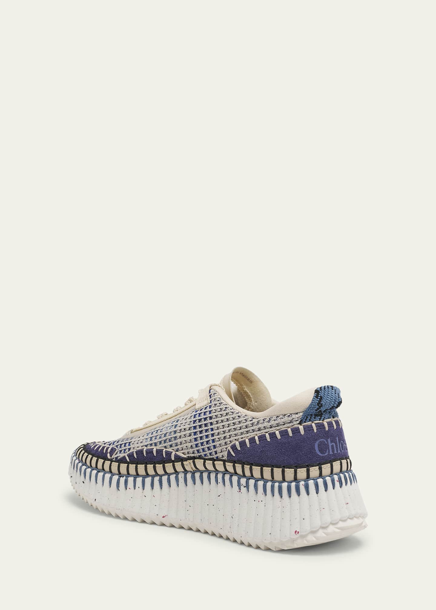 Chloe Nama Stitch Walking Sneakers Image 4 of 6