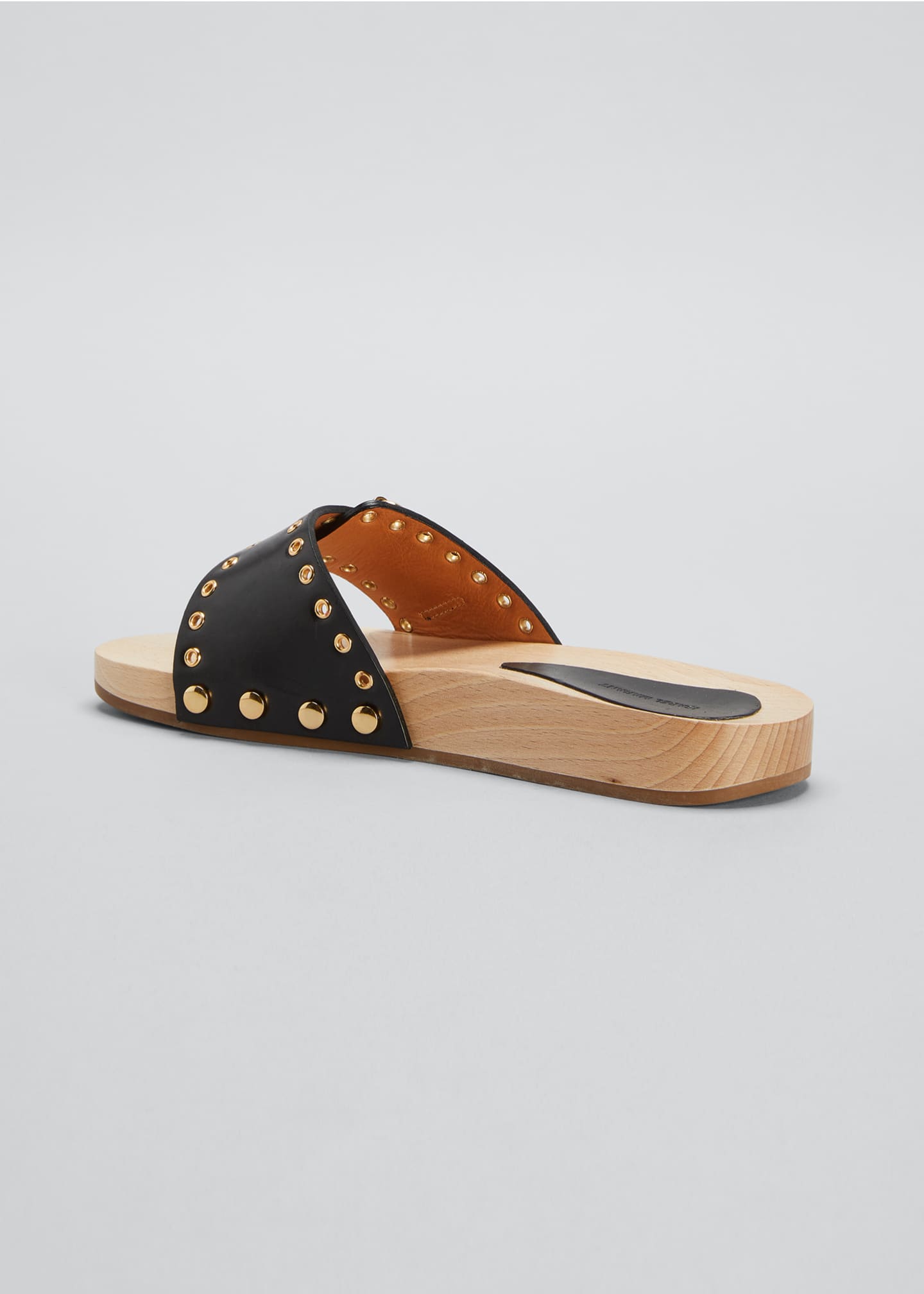 Isabel Marant Jaso Calfskin Buckle Slide Sandals - Bergdorf Goodman