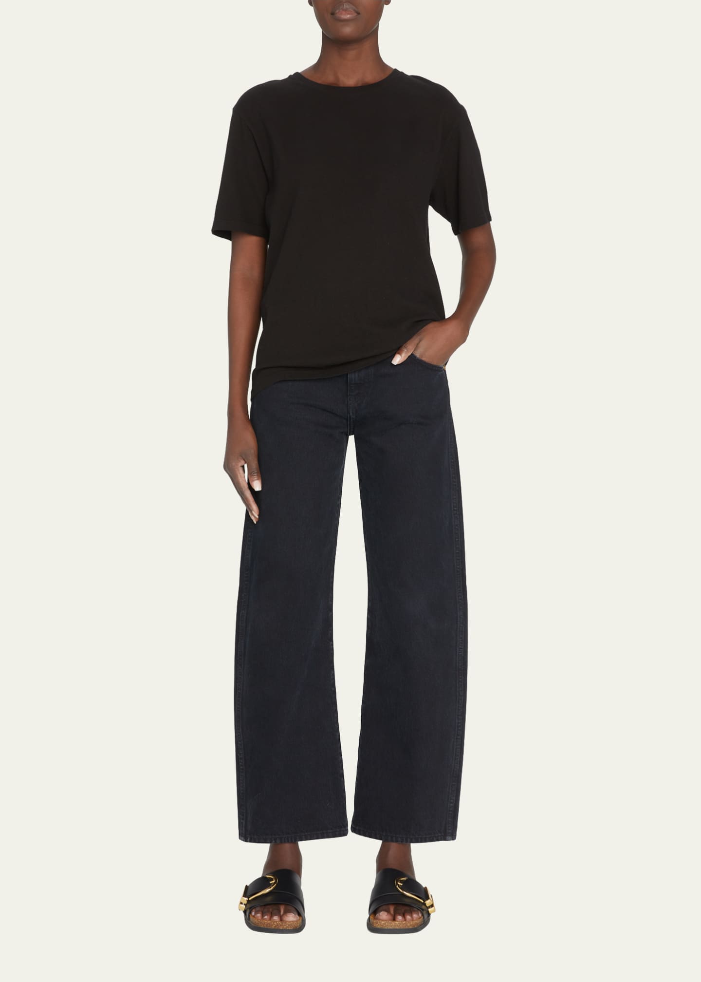 Khaite Mae Short Sleeve T-Shirt Image 2 of 5