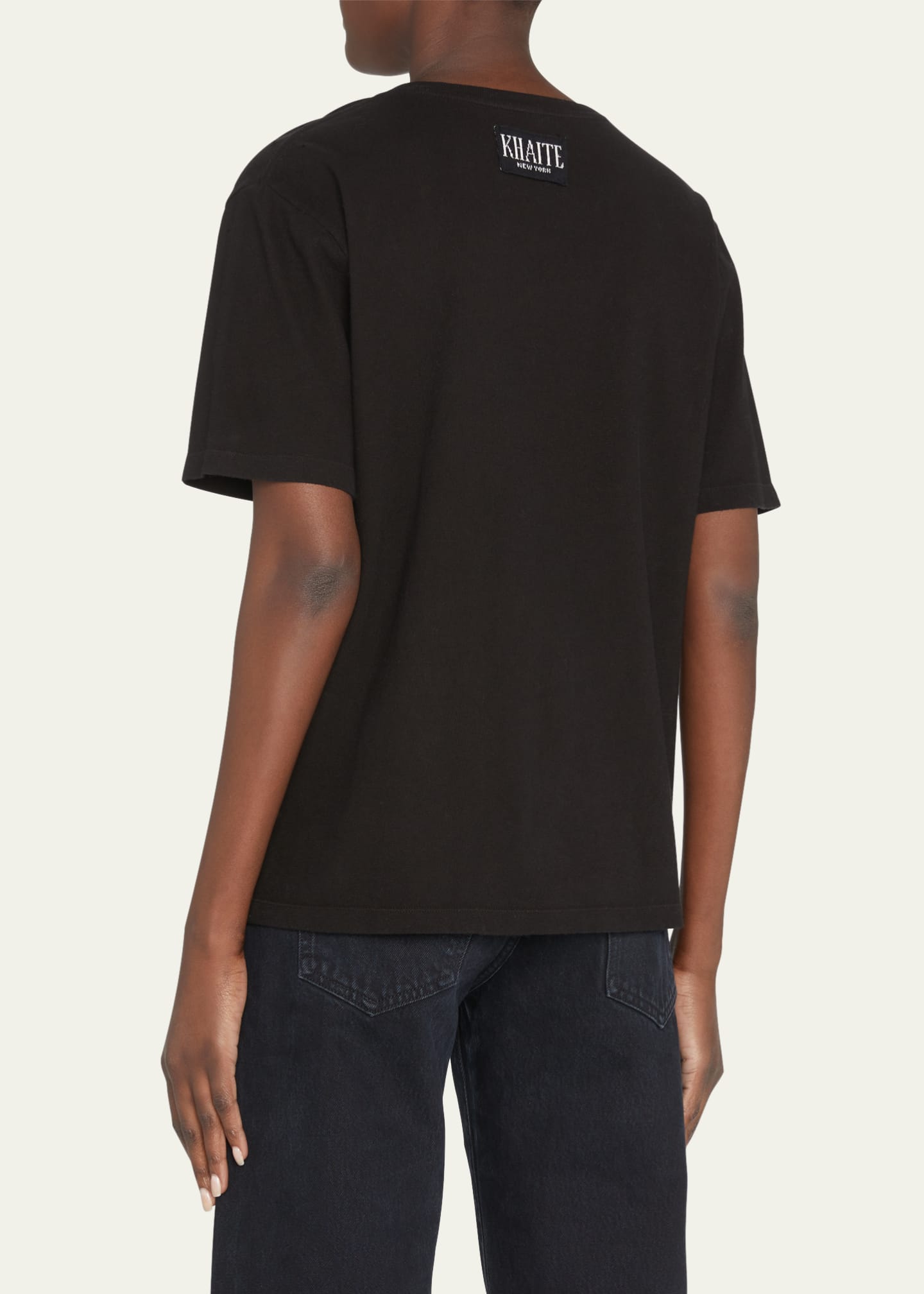 Khaite Mae Short Sleeve T-Shirt Image 3 of 5