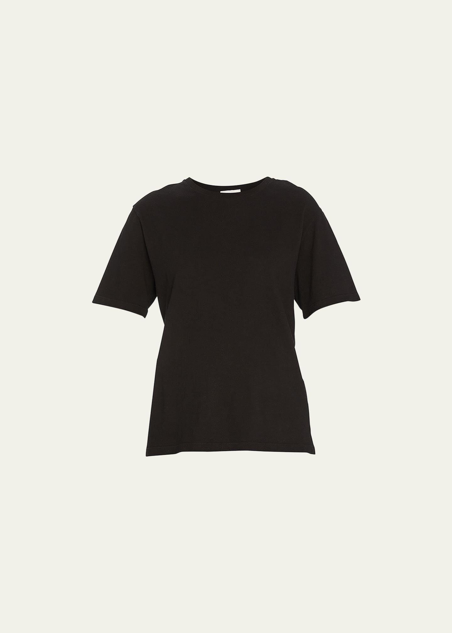Khaite Mae Short Sleeve T-Shirt Image 1 of 5