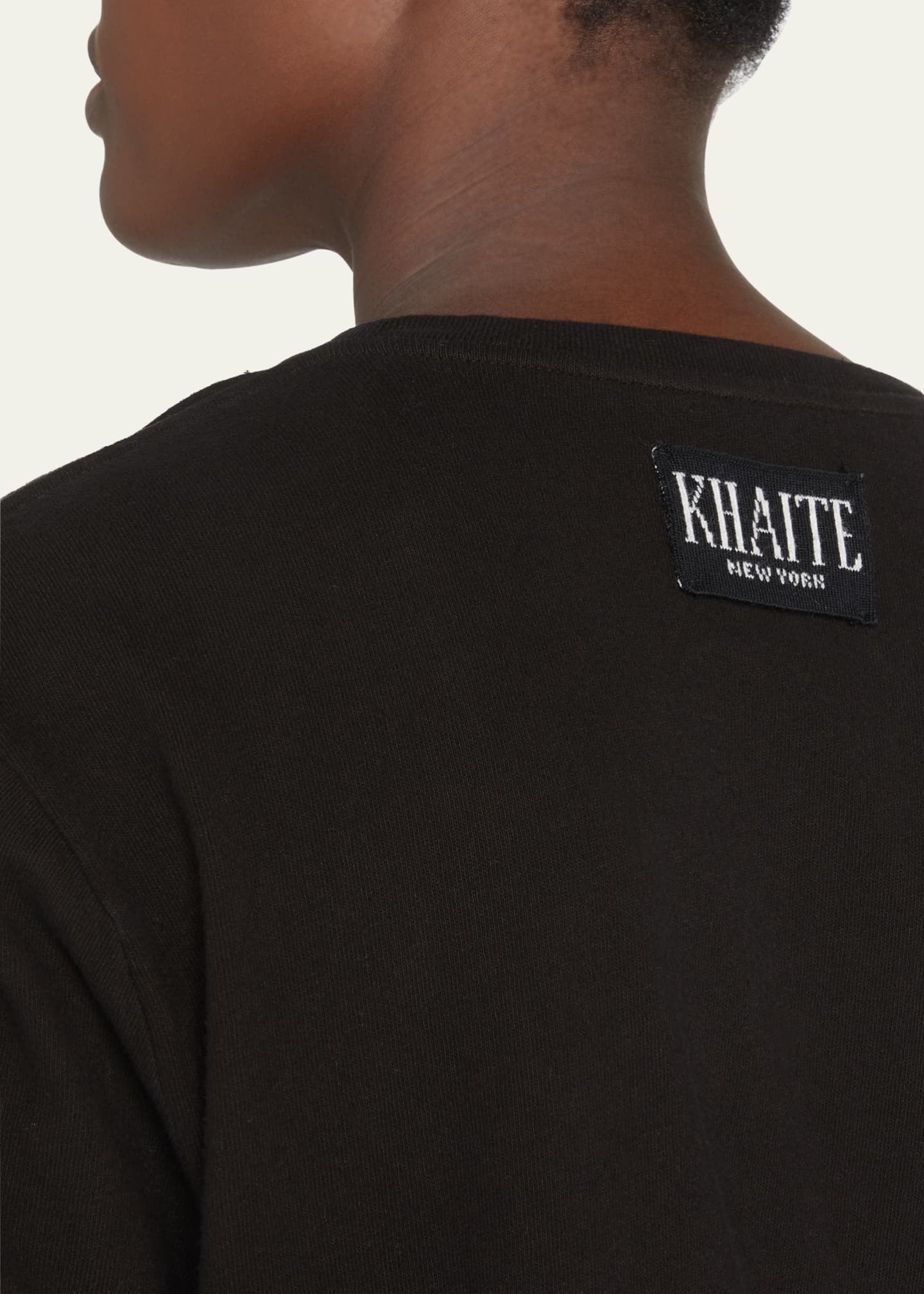 Khaite Mae Short Sleeve T-Shirt Image 5 of 5